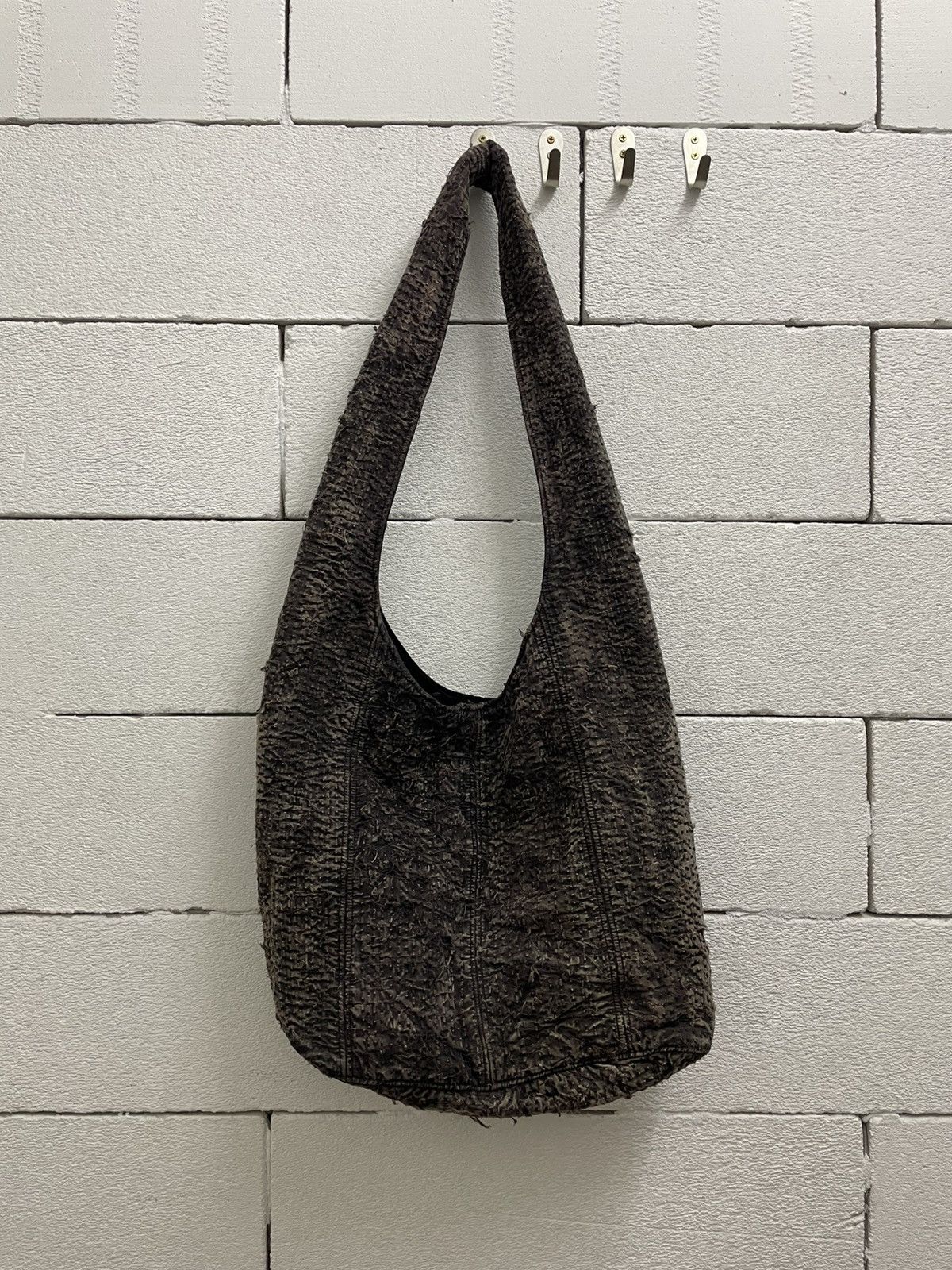 Handmade Distressed Boro Laundry Bag Size ONE SIZE - 1 Thumbnail