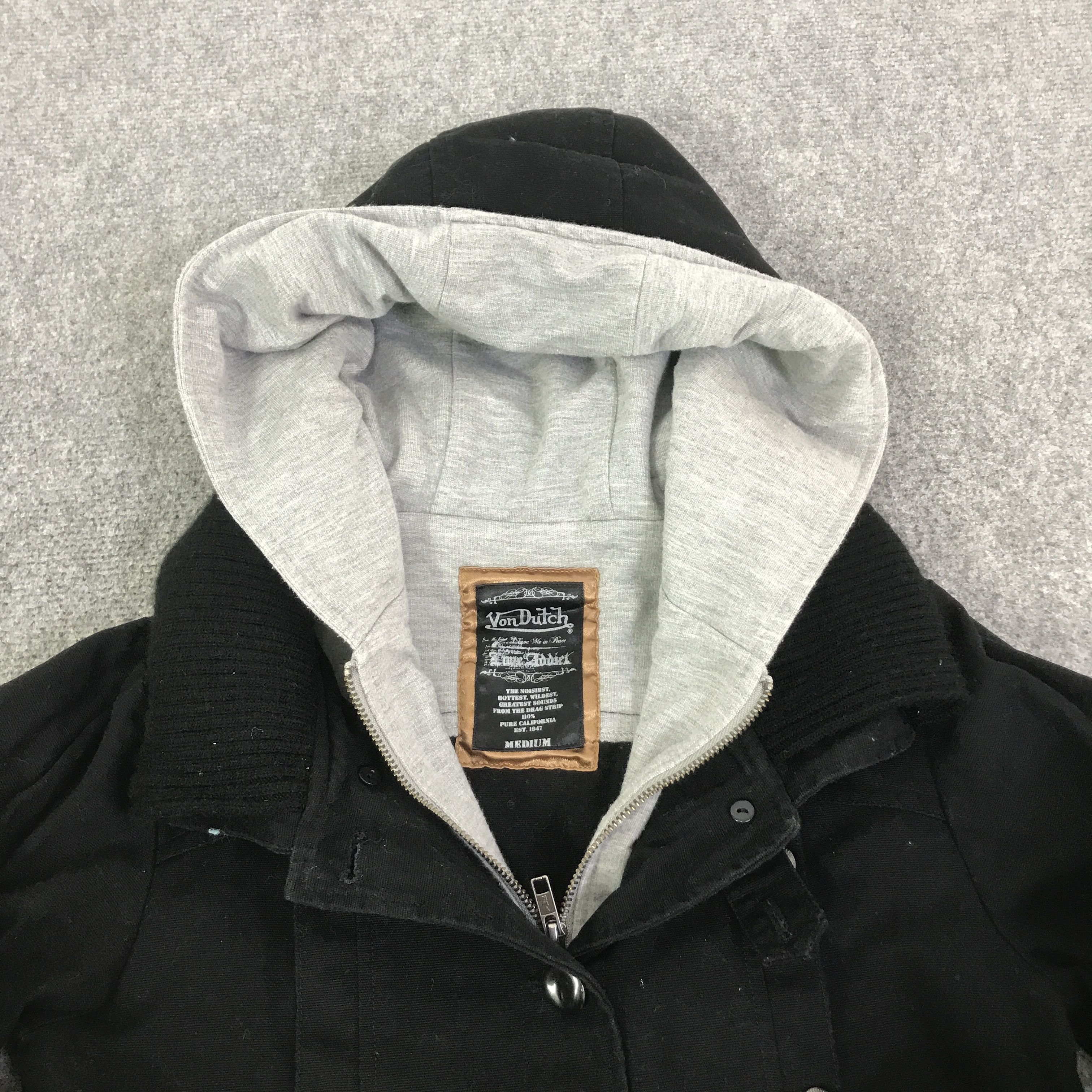 Von Dutch VON DUTCH BLACK JACKET K126B12 Size US M / EU 48-50 / 2 - 8 Thumbnail