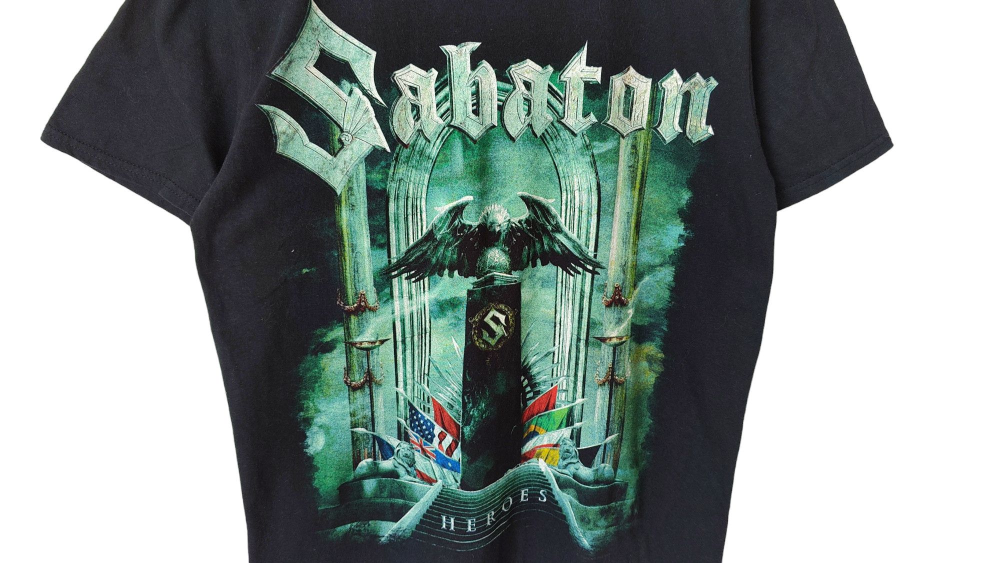 Band Tees × Vintage Sabaton Heroes To Hell and Back VTG Official Merch tshirt Size US M / EU 48-50 / 2 - 3 Thumbnail