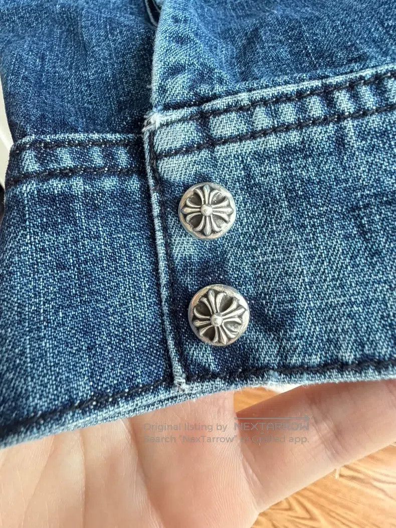 Chrome Hearts Chrome Hearts Size M Cowboy cross leather work dog frock sh Size US M / EU 48-50 / 2 - 5 Thumbnail