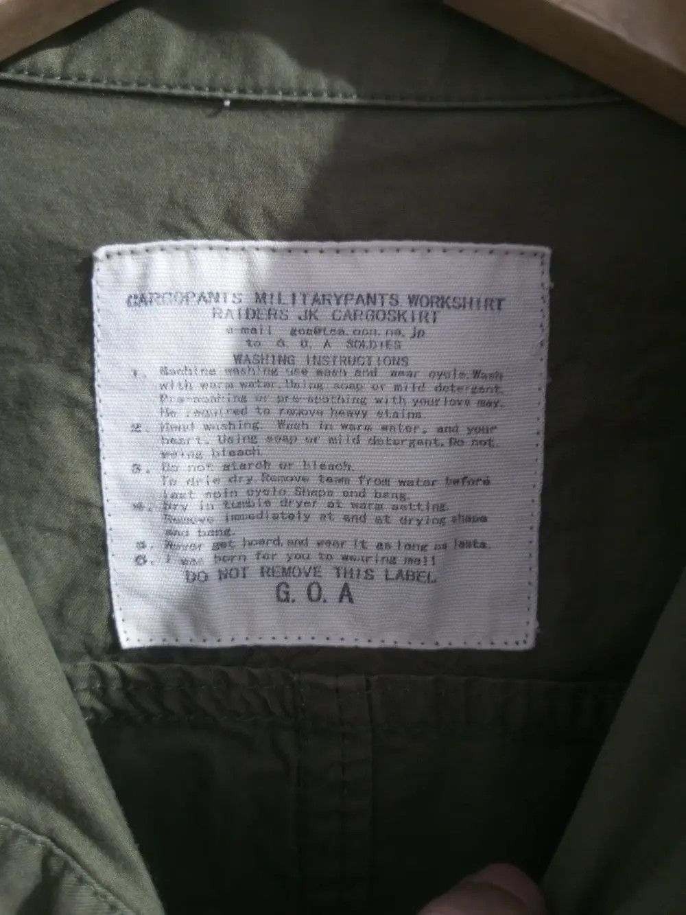 Vintage GOA multi pocket military long shirt Size US XXS / EU 40 - 11 Thumbnail