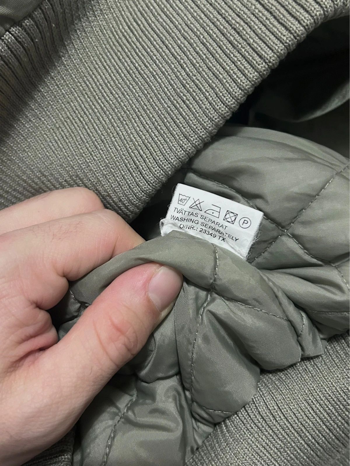 Other Vintage Distressed Bomber Jacket Size L / US 10 / IT 46 - 3 Thumbnail