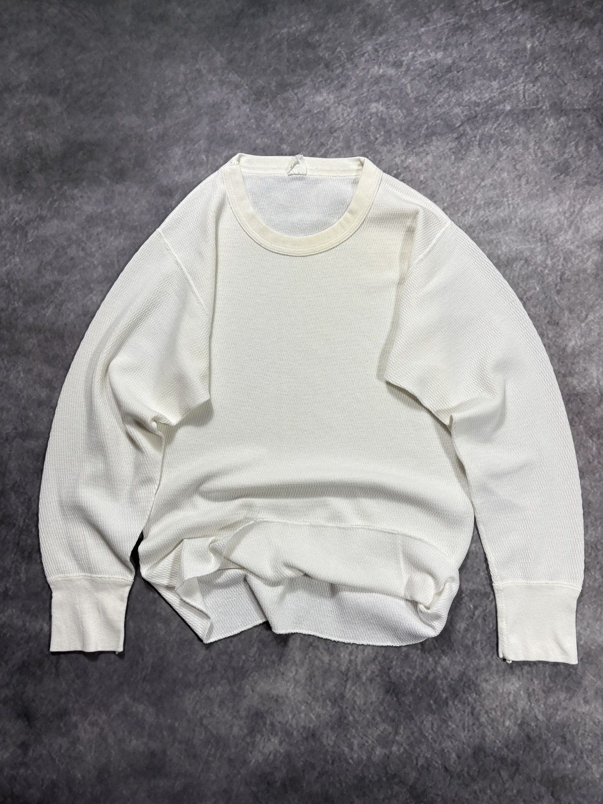 Vintage 80s Vintage WearGuard Waffle Thermal Longsleeve 70s USA Size US S / EU 44-46 / 1 - 1 Thumbnail