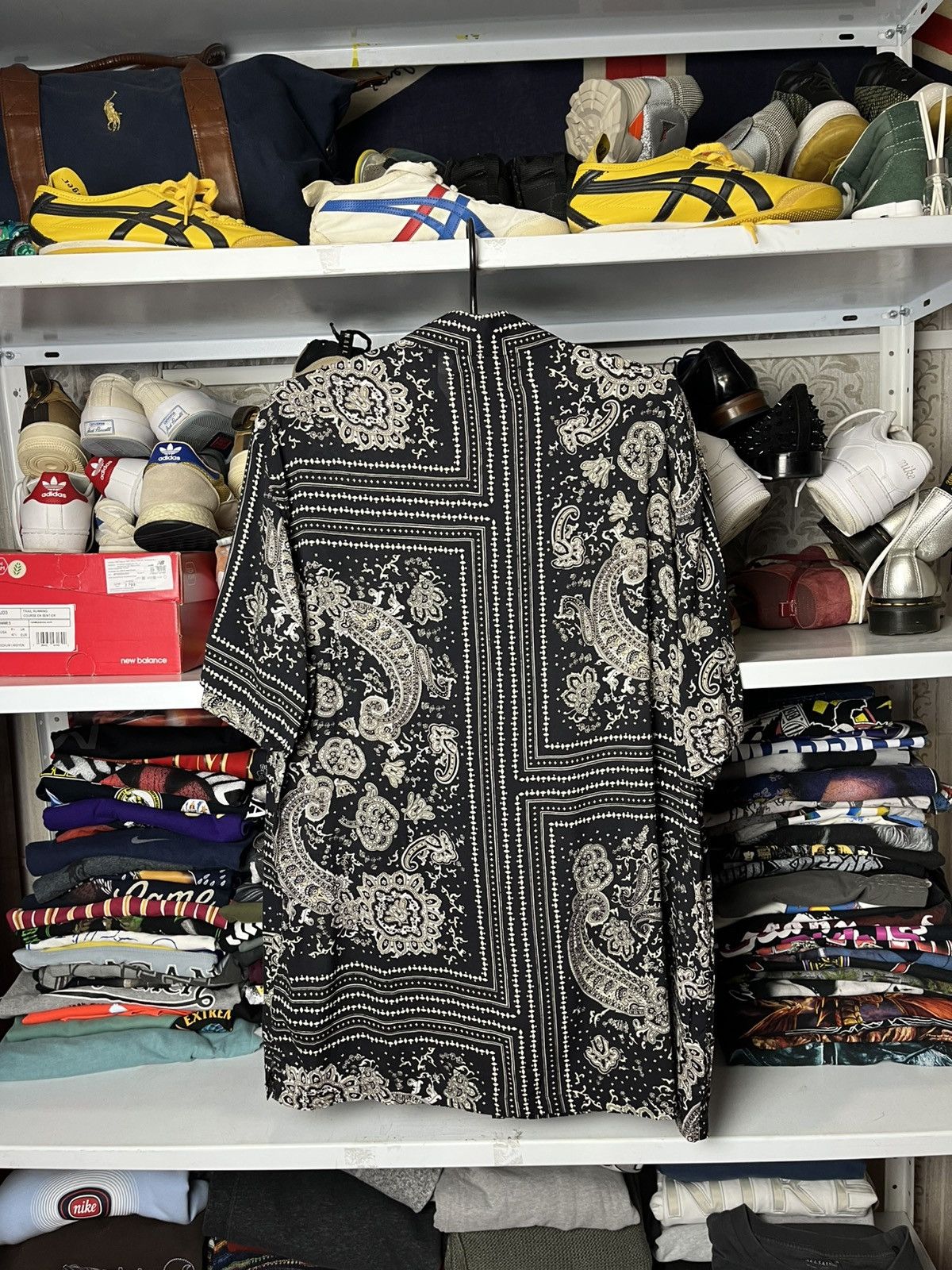 Allsaints Designer Allsaints Bandana Hawaii crazy oversize shirt Size US L / EU 52-54 / 3 - 4 Thumbnail