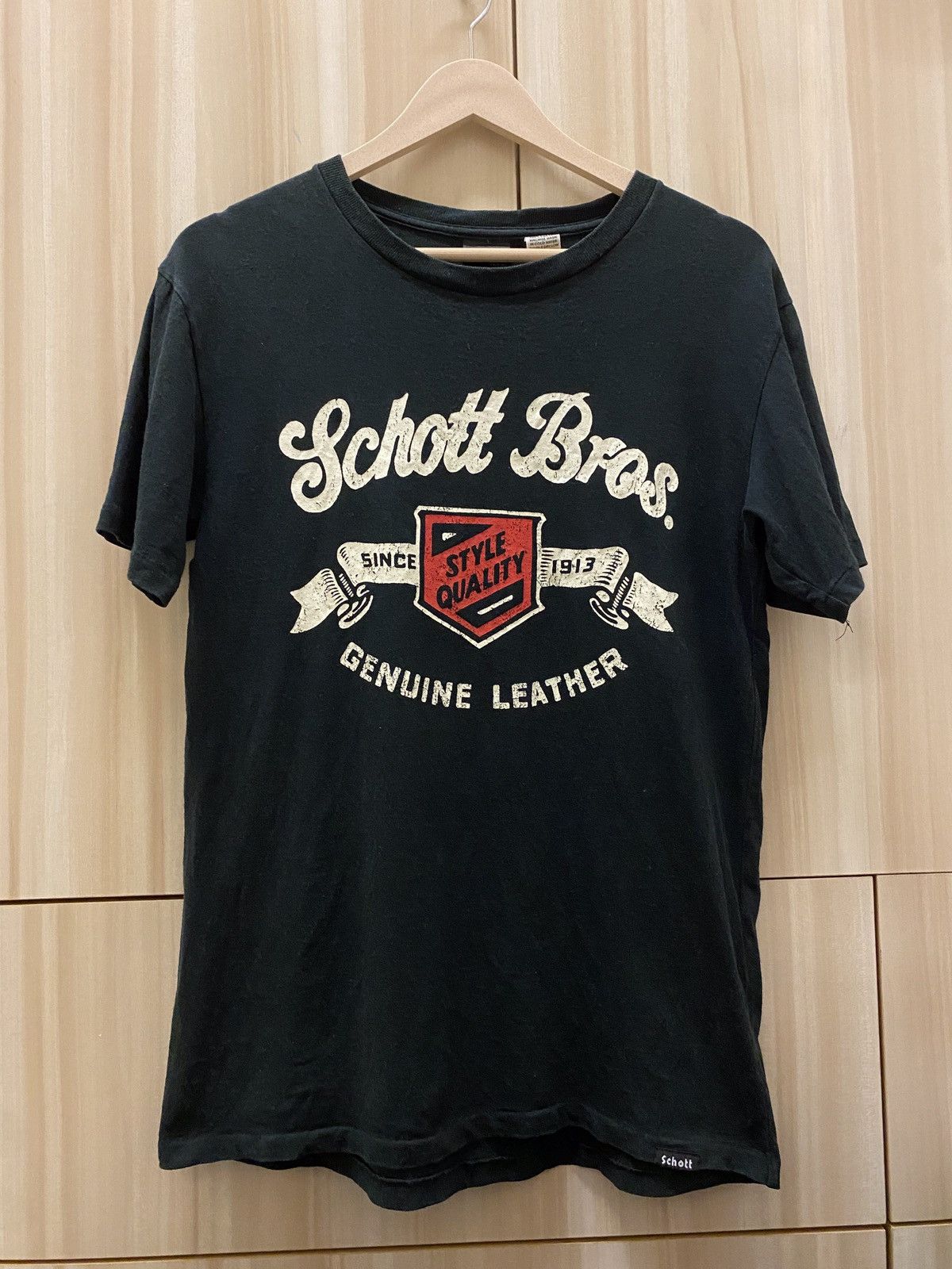 Schott Schott Bros Tshirt Size US M / EU 48-50 / 2 - 1 Thumbnail