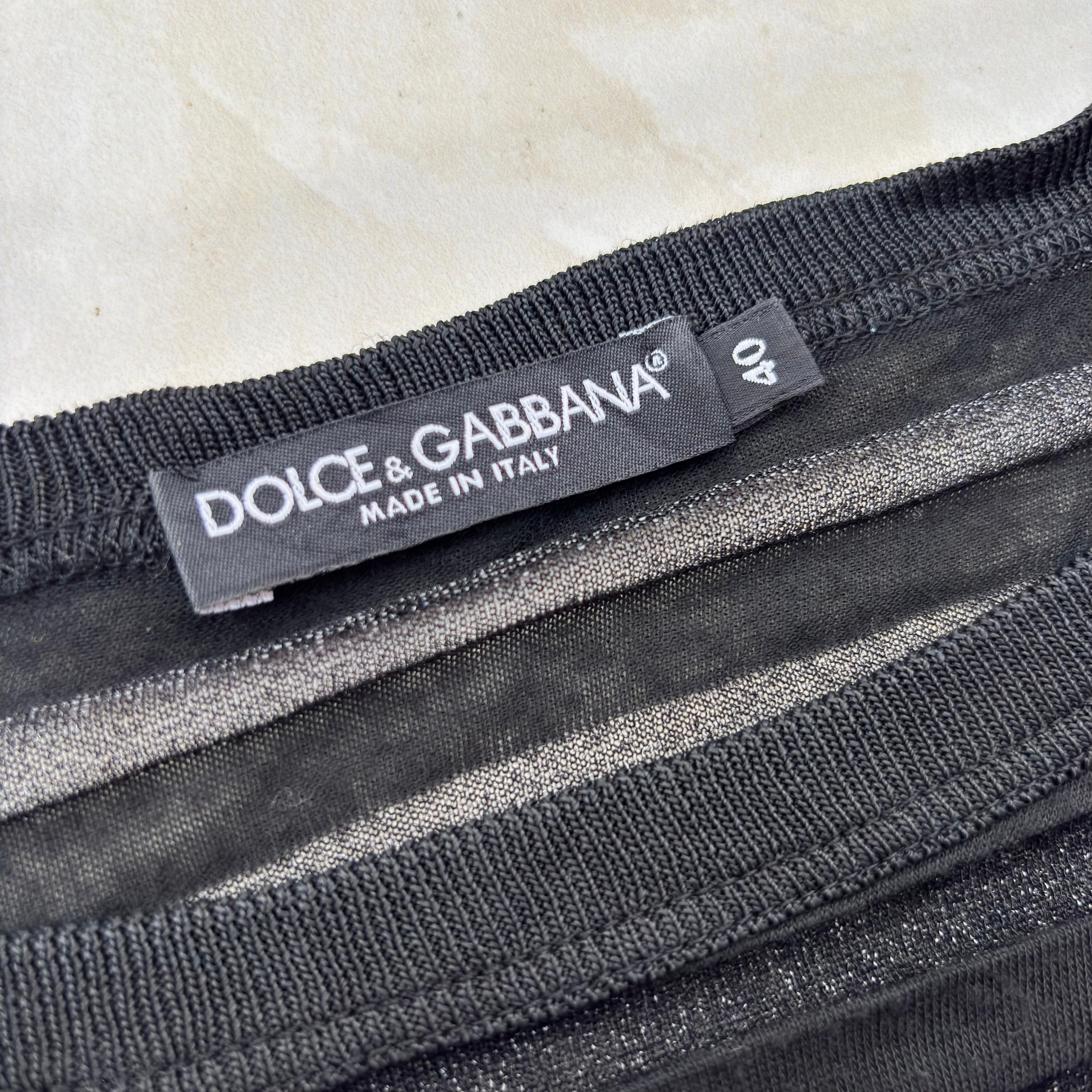 Dolce & Gabbana archive dolce & gabbana striped shirt Size S / US 4 / IT 40 - 3 Thumbnail
