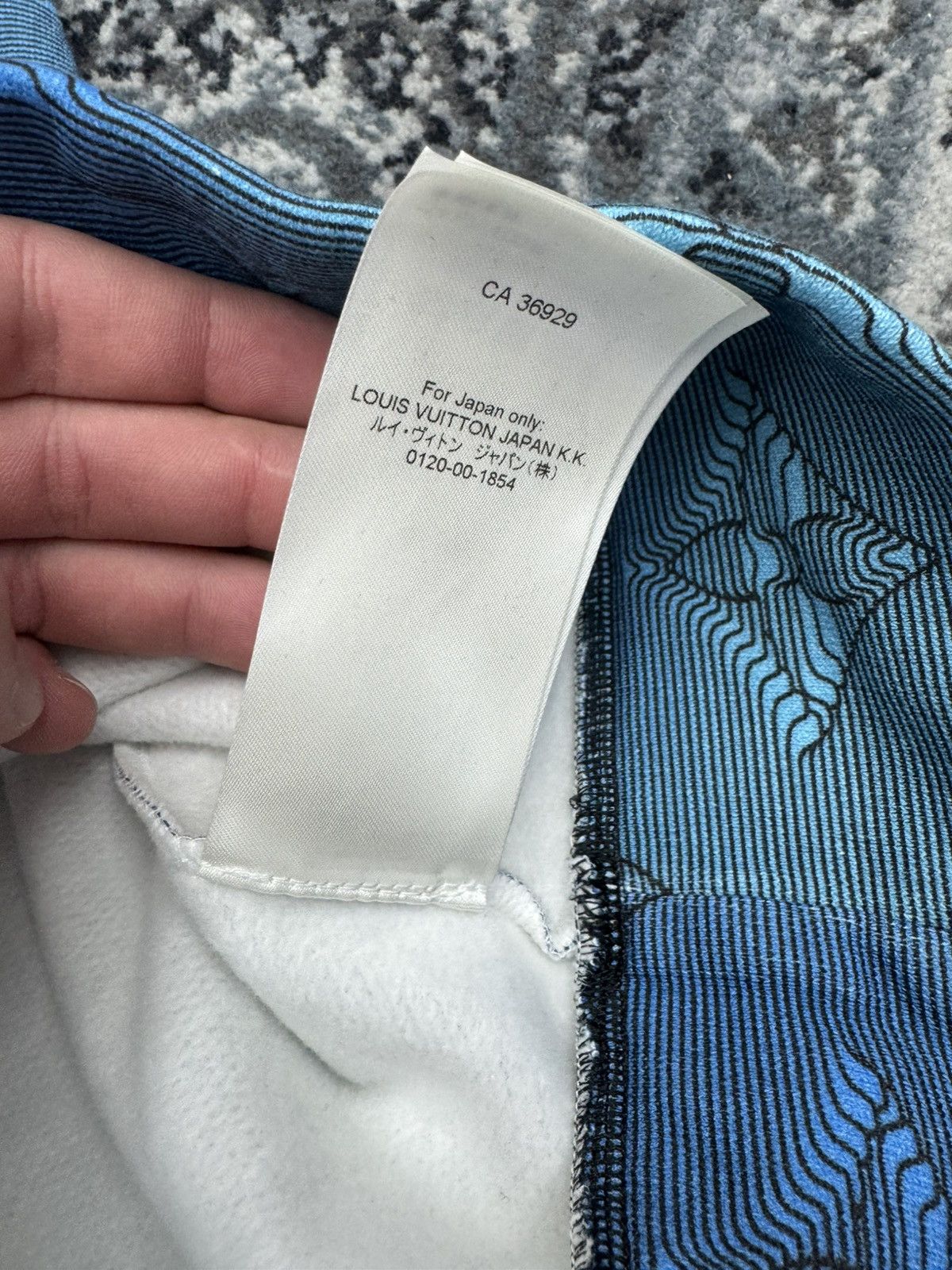 Louis Vuitton Louis Vuitton 2054 blue pull over hoodie Size US S / EU 44-46 / 1 - 8 Thumbnail
