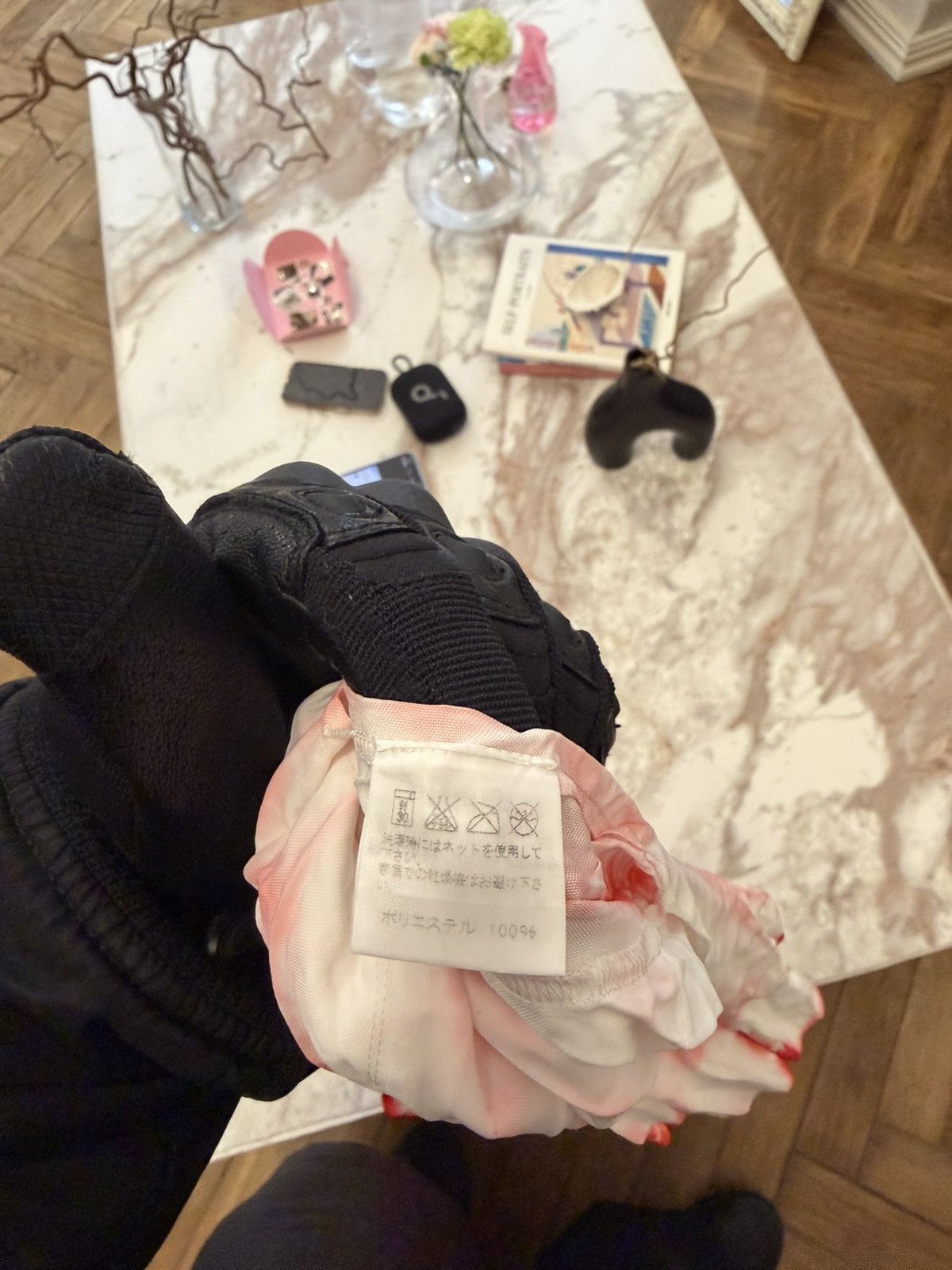 Issey miyake man archive blood vest