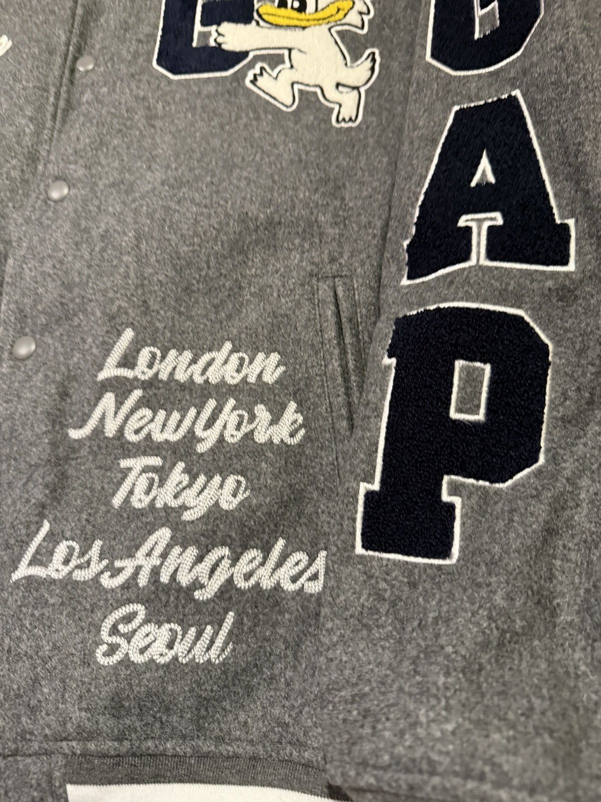 Gap × Palace Palace Gap Varsity Jacket Size US XL / EU 56 / 4 - 6 Thumbnail