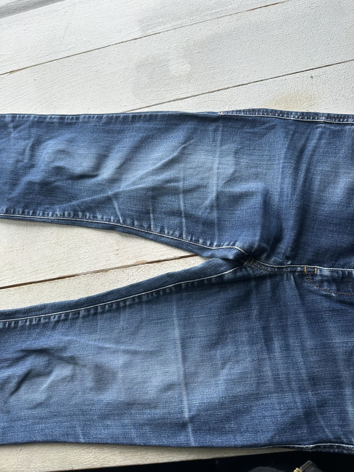 Diesel 🚨 DIESEL AVANT GARDE GOTHIC WOMEN JEANS LOGO IFSIXWASNINE Size 30" / US 8 / IT 44 - 3 Thumbnail