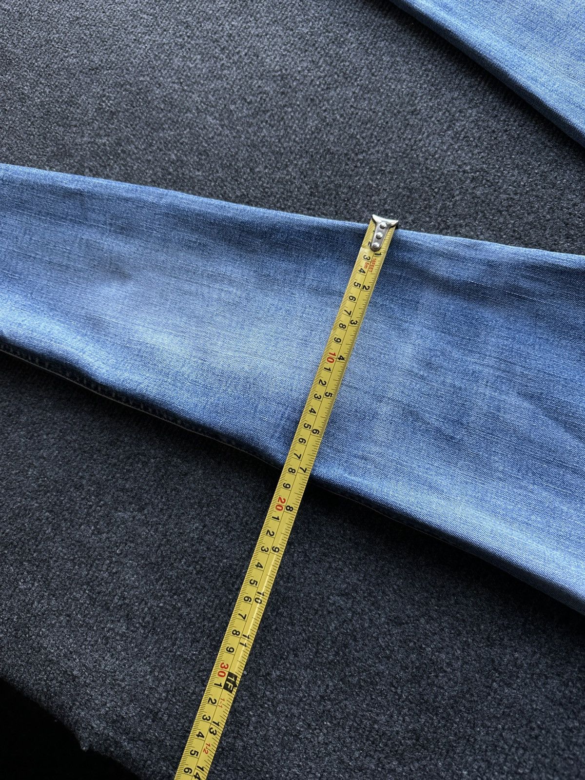 Diesel 🚨 DIESEL AVANT GARDE GOTHIC WOMEN JEANS LOGO IFSIXWASNINE Size 28" / US 6 / IT 42 - 14 Thumbnail