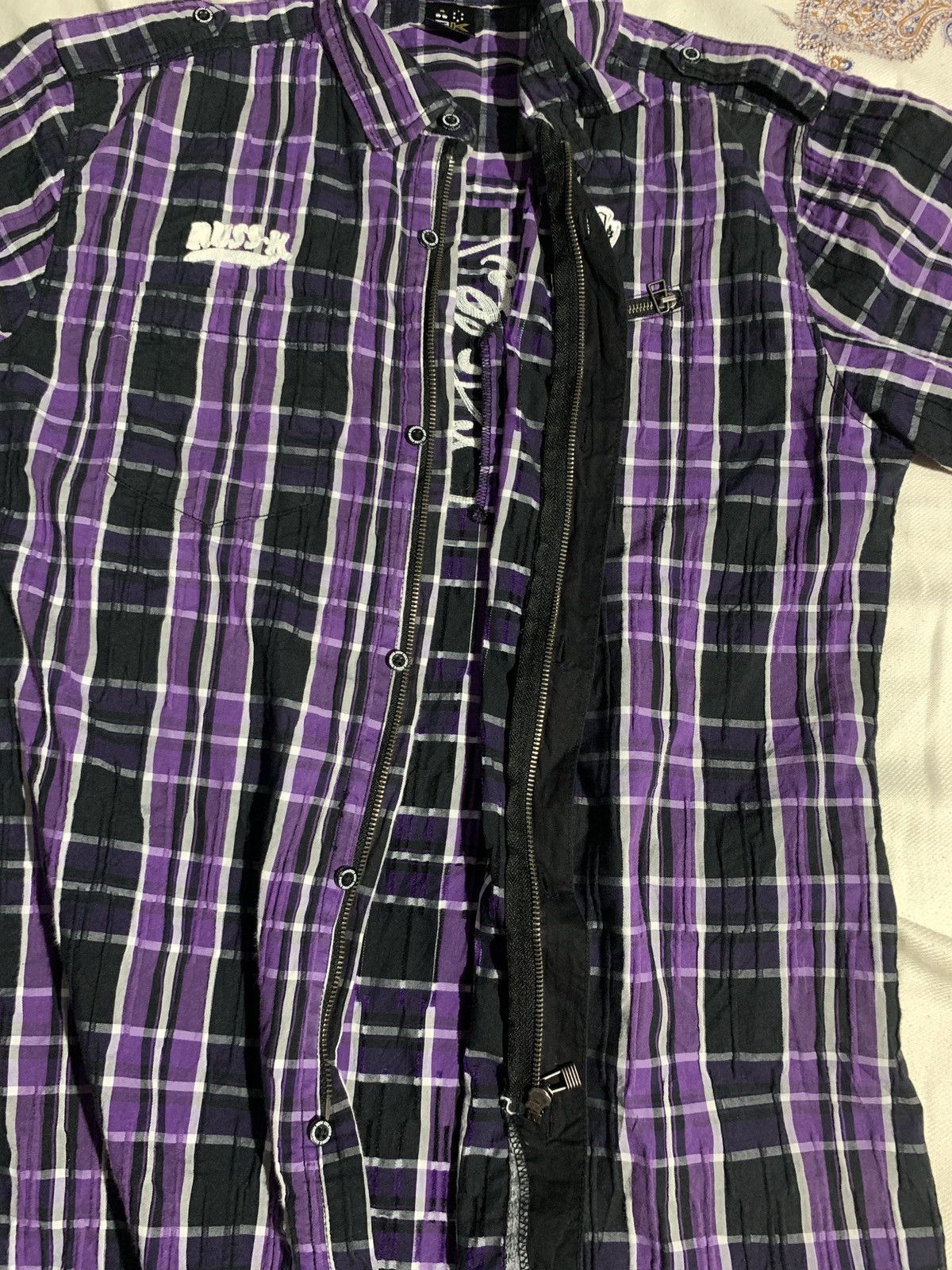 Hysteric Glamour × If Six Was Nine × Japanese Brand RUSS-K FEALING ALIVE SHORT SLEEVE SHIRT Size US M / EU 48-50 / 2 - 9 Thumbnail