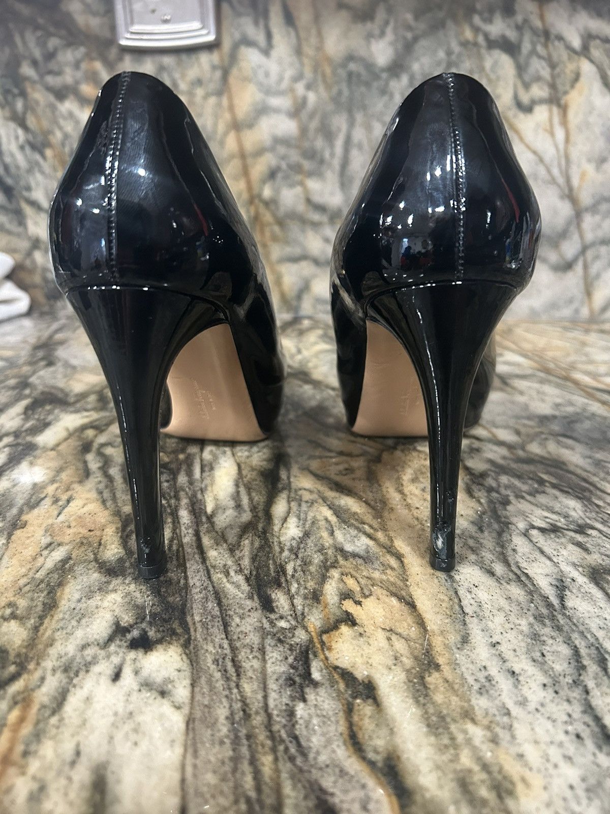 Salvatore Ferragamo Black ferragamo high heels women’s Size US 8 / IT 38 - 3 Thumbnail