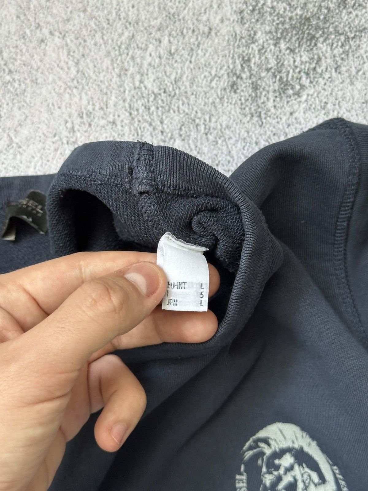 Diesel Vintage Diesel Sweatshirt Logo Grey Y2K Size US M / EU 48-50 / 2 - 9 Thumbnail