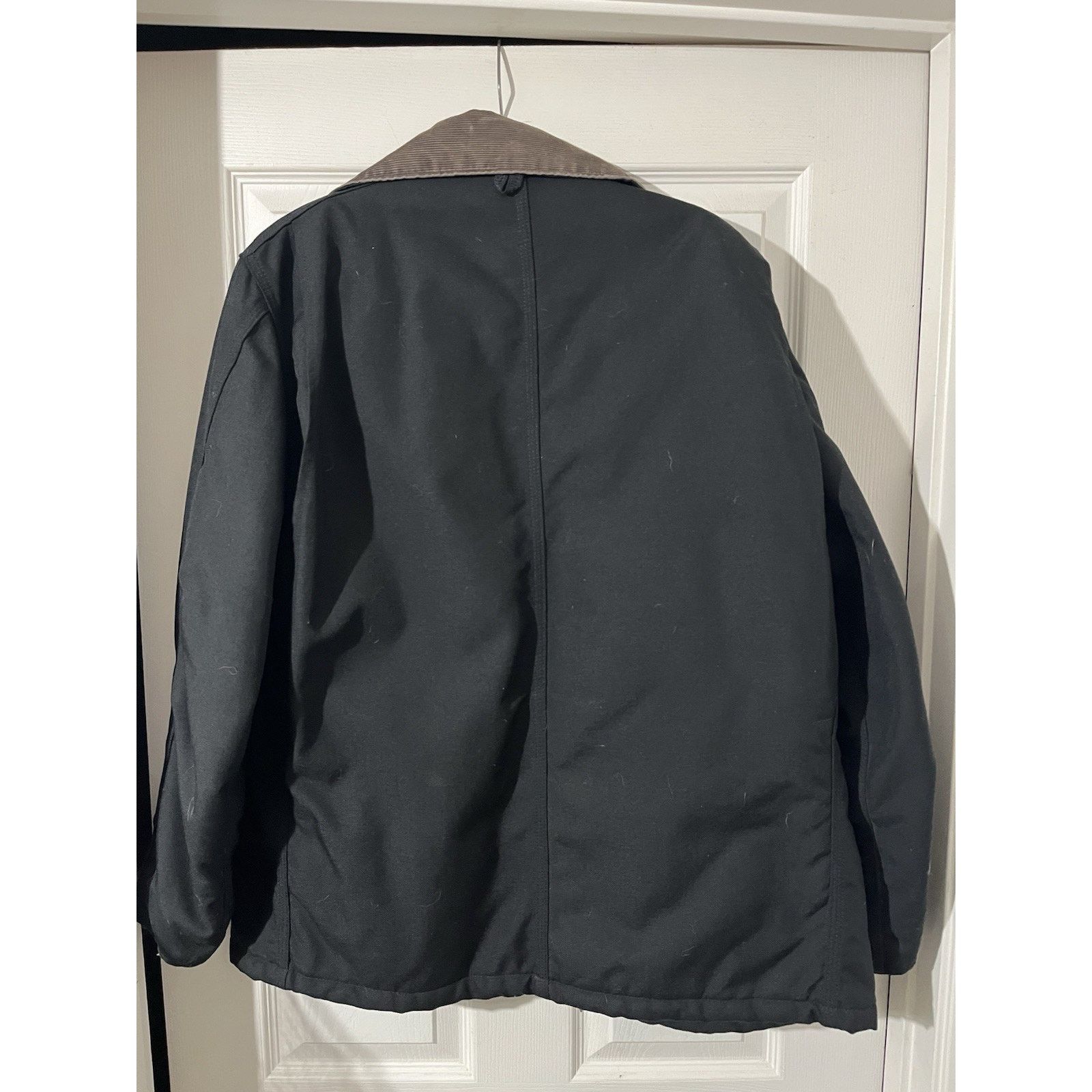 Carhartt Carhartt Chore Jacket Quilted Corduroy Collar Black Sz XL Size US XL / EU 56 / 4 - 5 Thumbnail