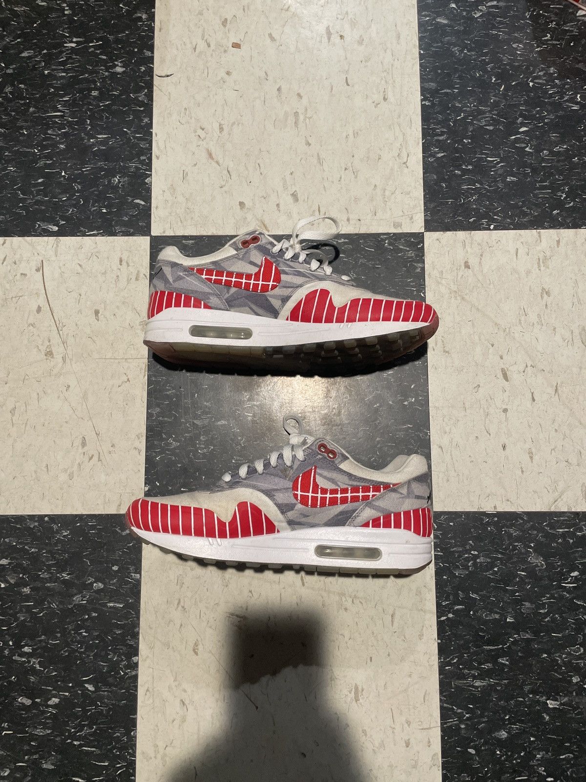 image of Nike Air Max 1 - Latino Heritage Month Size 10 Shoes in White, Men's