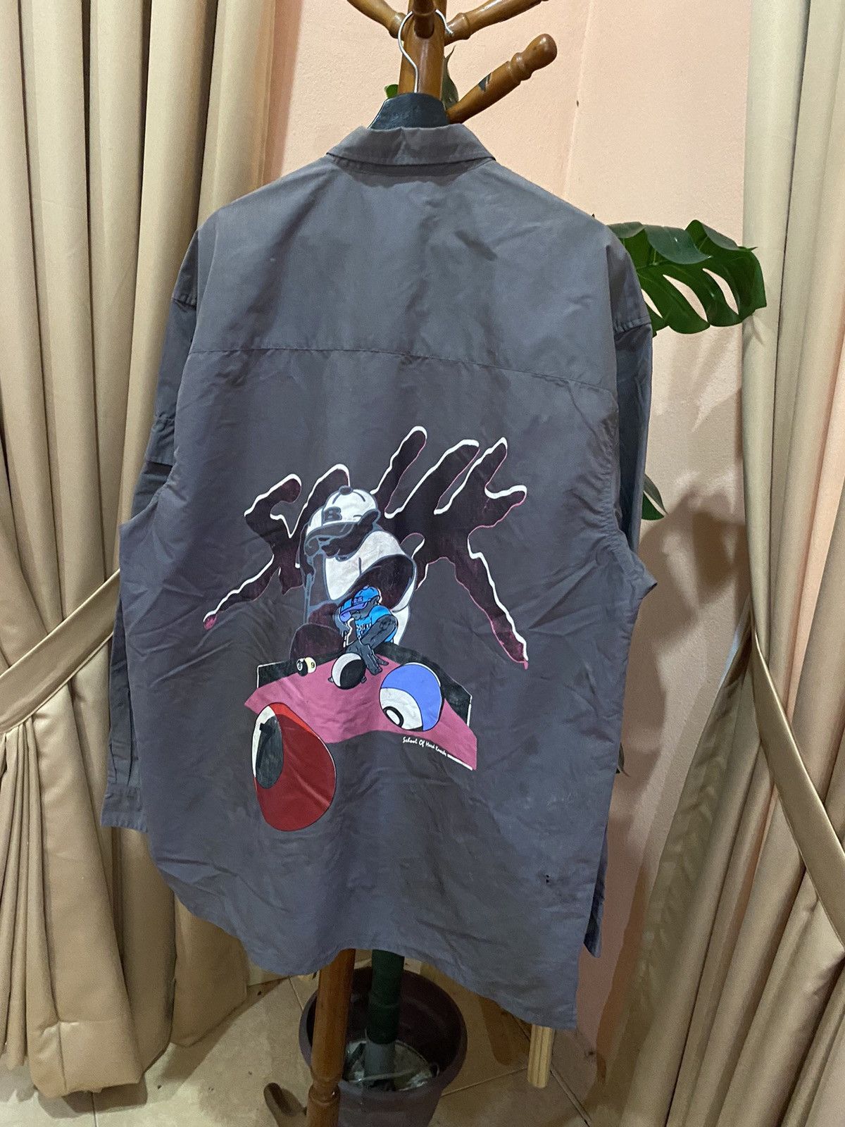 Other VINTAGE Y2K SCHOOL OF HARD KNOCK Size US XL / EU 56 / 4 - 4 Thumbnail