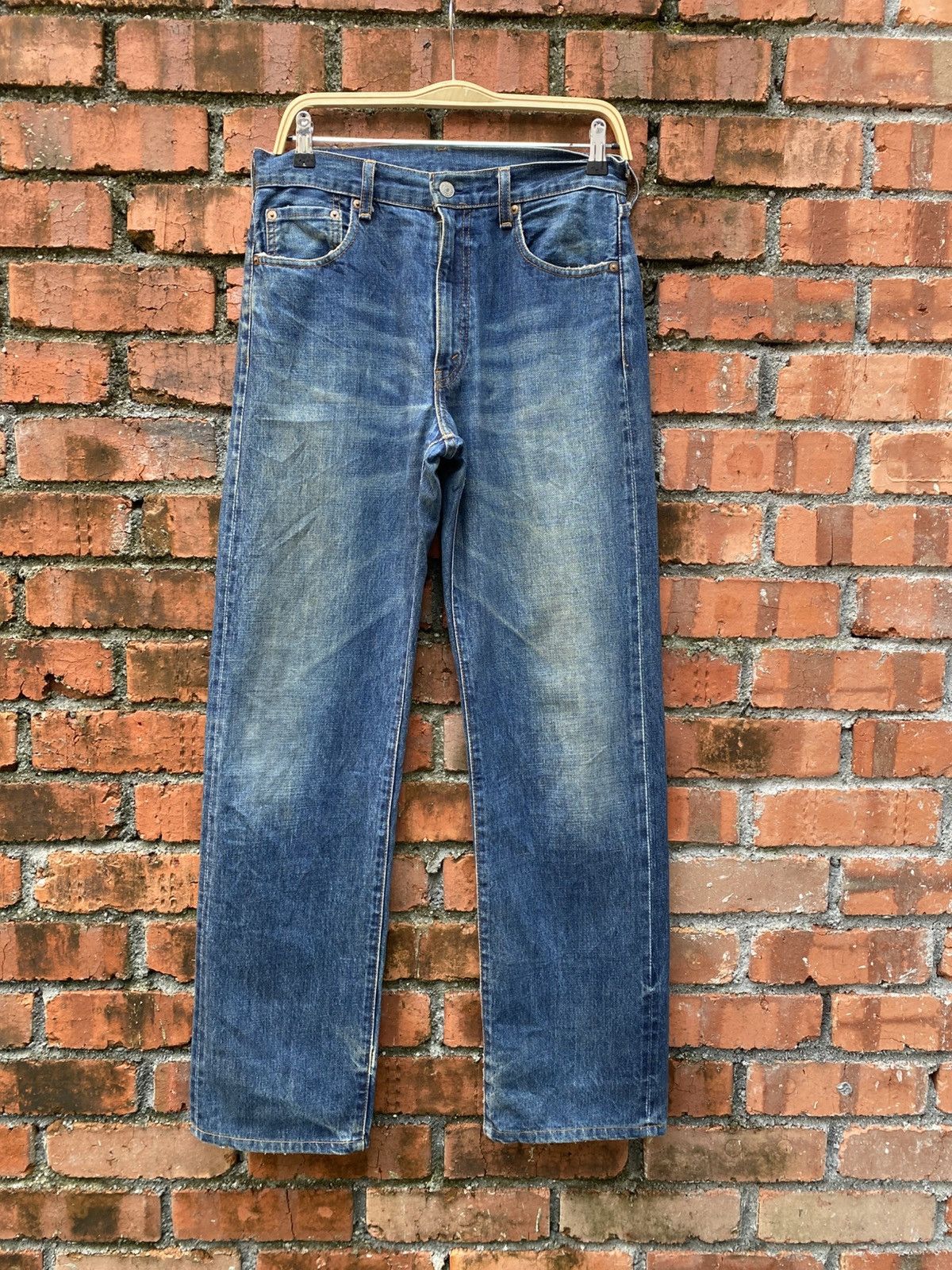 Levi's Vintage Clothing W30x32 Vintage levi's 502 redline big E denime Size US 30 / EU 46 - 1 Thumbnail