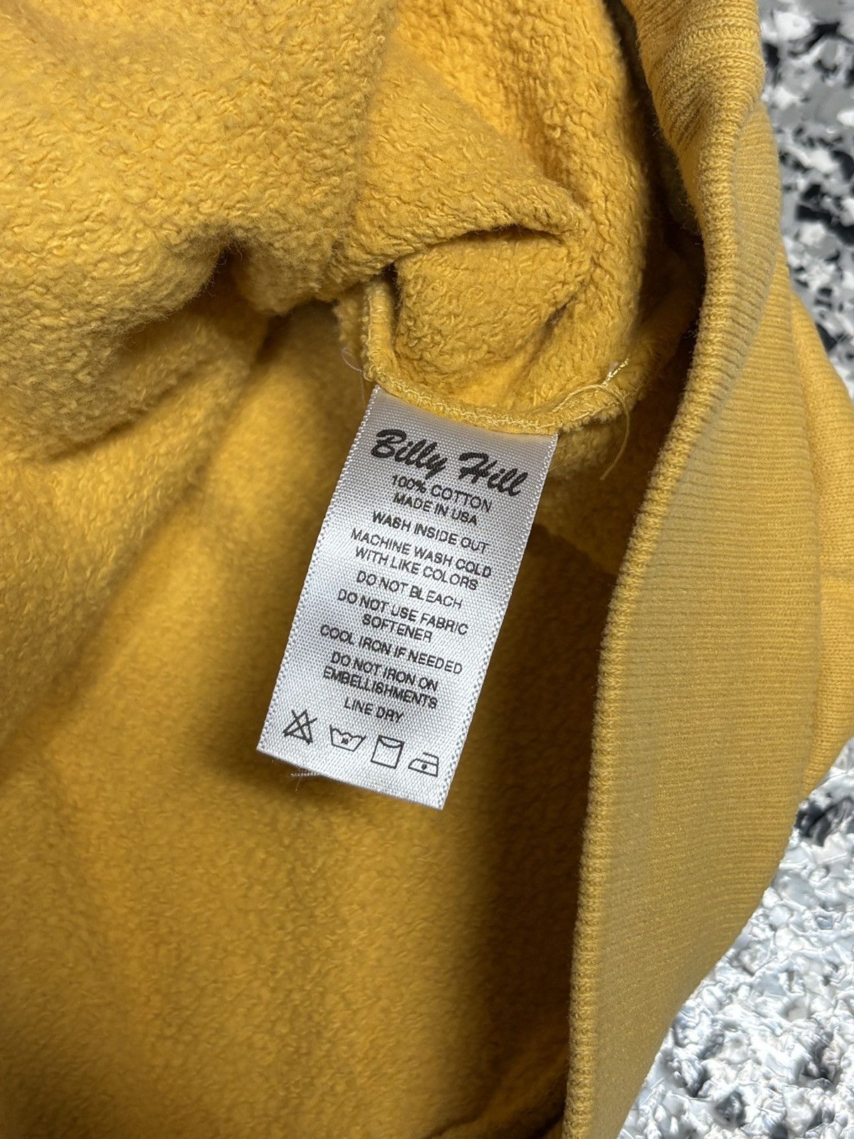 Billy Hill 2021 Billy Hill Collection #3 Orange/Yellow Hoodie Size S Size US S / EU 44-46 / 1 - 9 Thumbnail