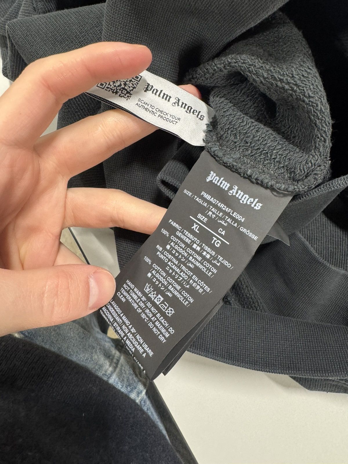 Palm Angels Palm Angels Burning Logo Printed Sweatshirt NEW 650$ Size US XL / EU 56 / 4 - 8 Thumbnail