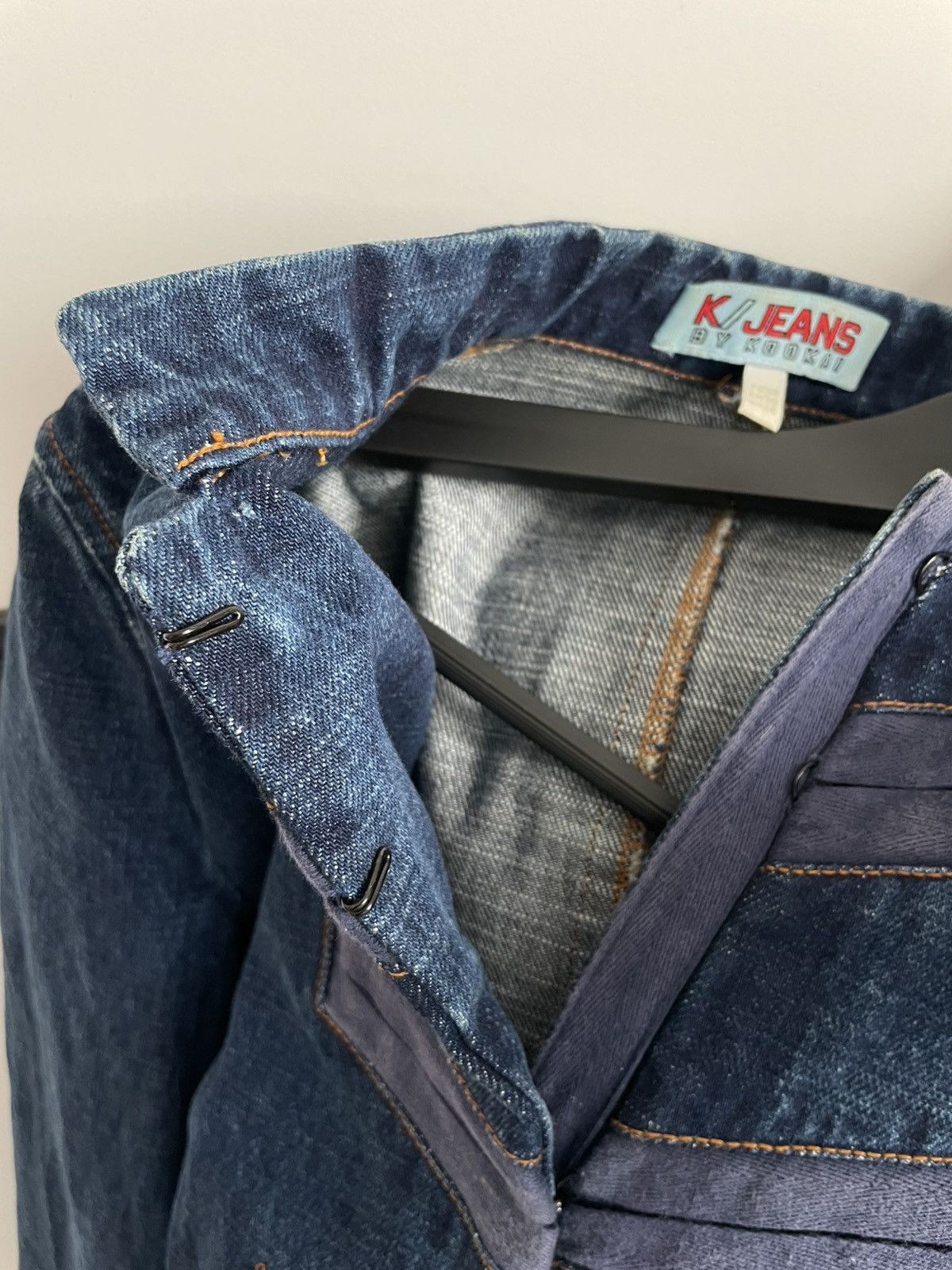 Japanese Brand Vintage Hussar Napoleon 90’s Denim Jacket Blue Japan RARE Size M / US 6-8 / IT 42-44 - 7 Thumbnail