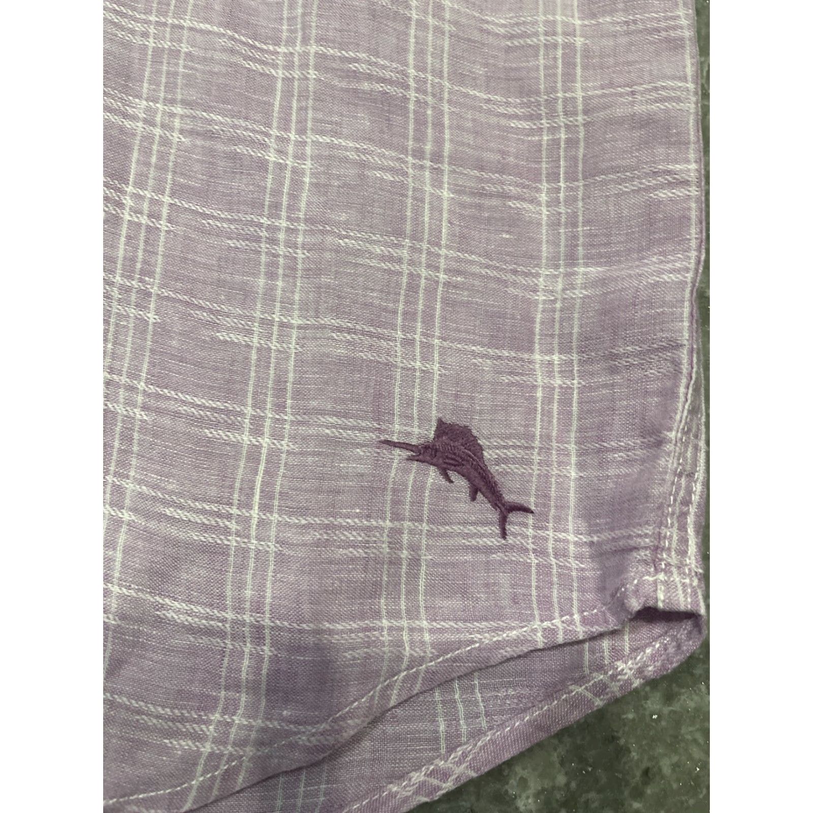 Tommy Bahama Tommy Bahama Shirt Button-Up Men's 2XL Pine Pink Linen Woven Casual Beach Colorful Breathable Pockets Size US XXL / EU 58 / 5 - 2 Thumbnail