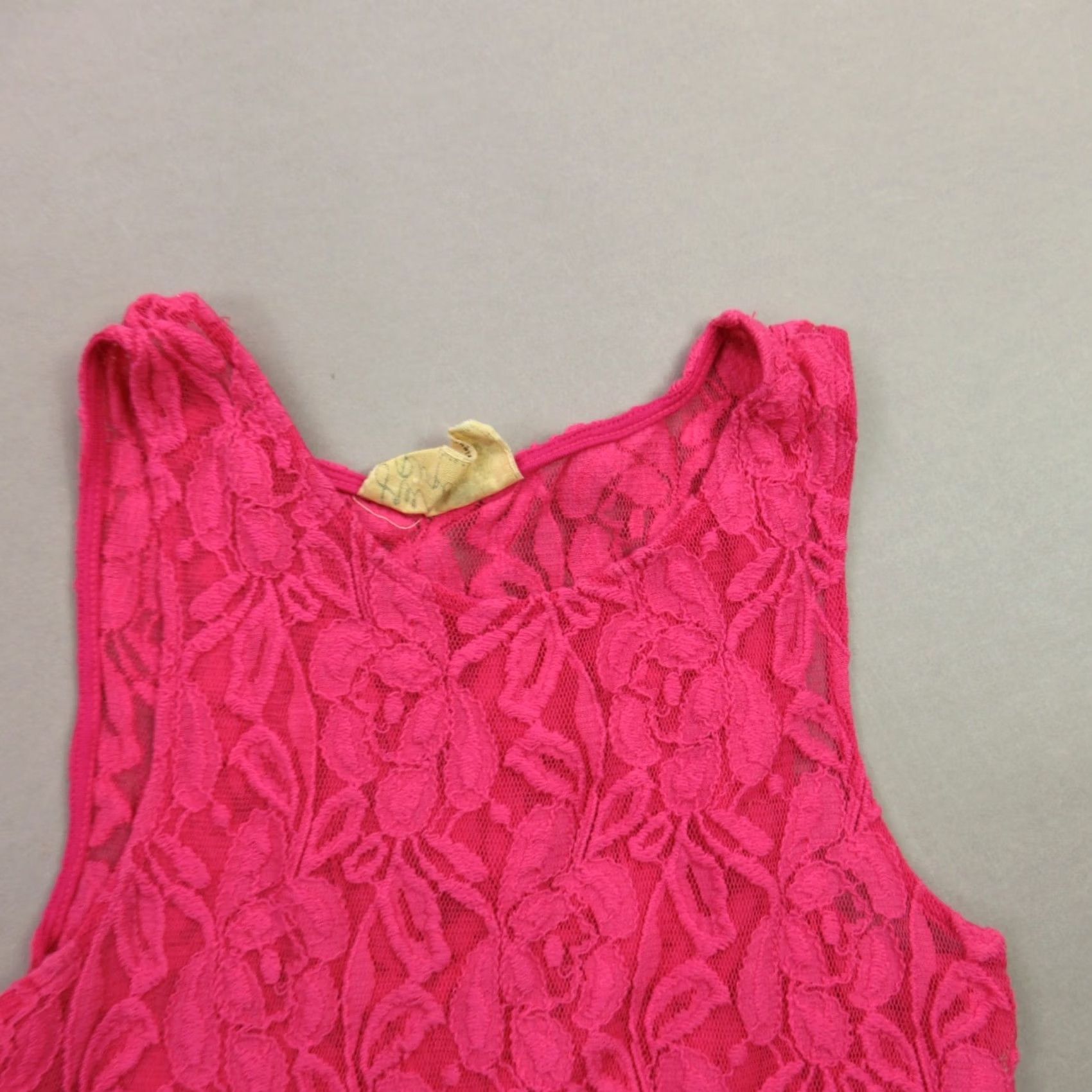 Free People Free People Women’s Geometric Knit Midi Slip Dress | XS Pink Sleeveless Crew Neck Pullover Casual Boho Outdoor Slip Dress Womens XS Size XS / US 0-2 / IT 36-38 - 2 Thumbnail