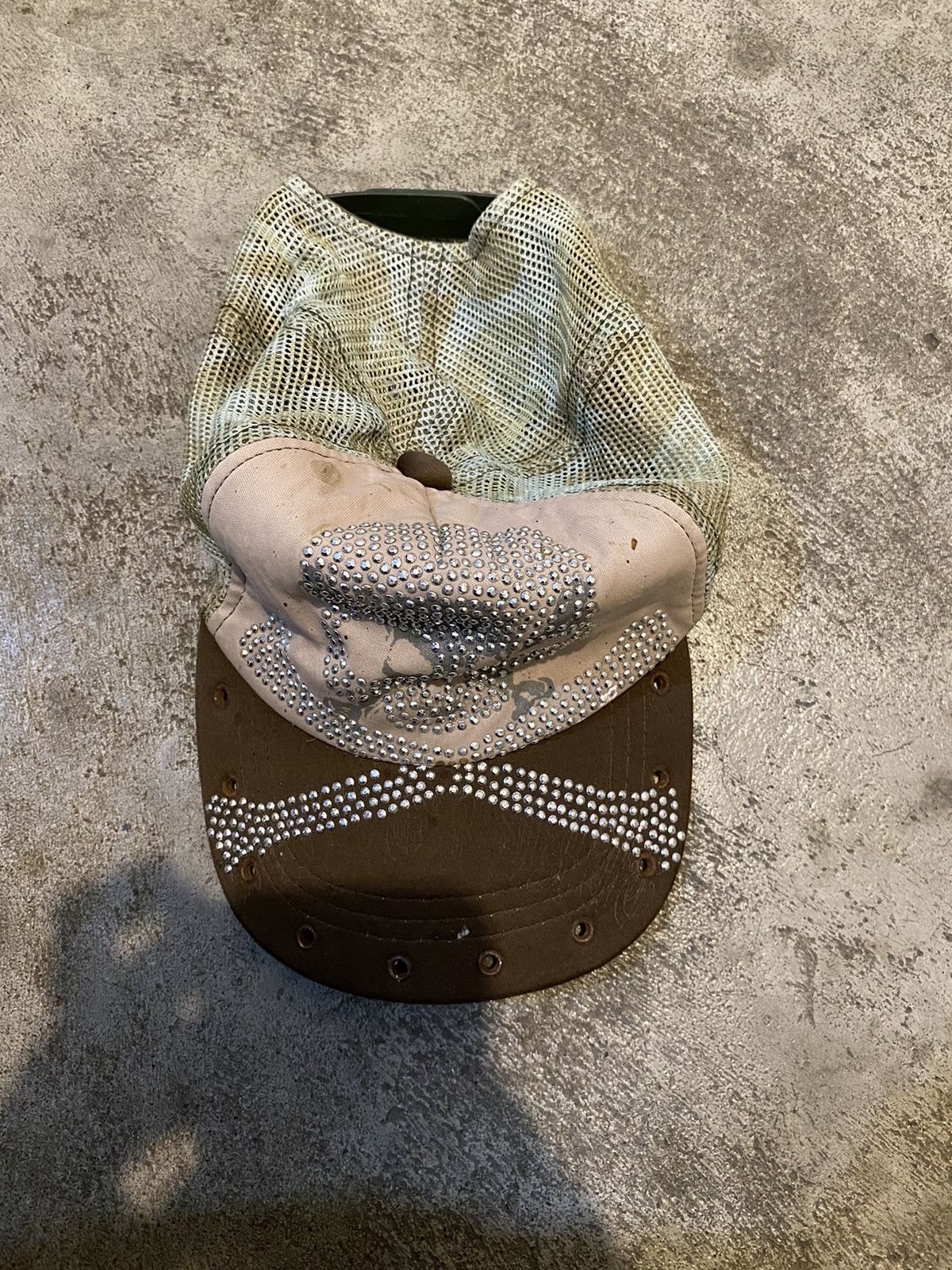 Hysteric Glamour × If Six Was Nine Vintage skull punk glitter camo trucker hats Size ONE SIZE - 2 Thumbnail