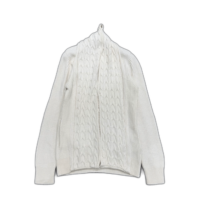 EMPORIO ARMANI Knit Cardigan in Size 50-yf