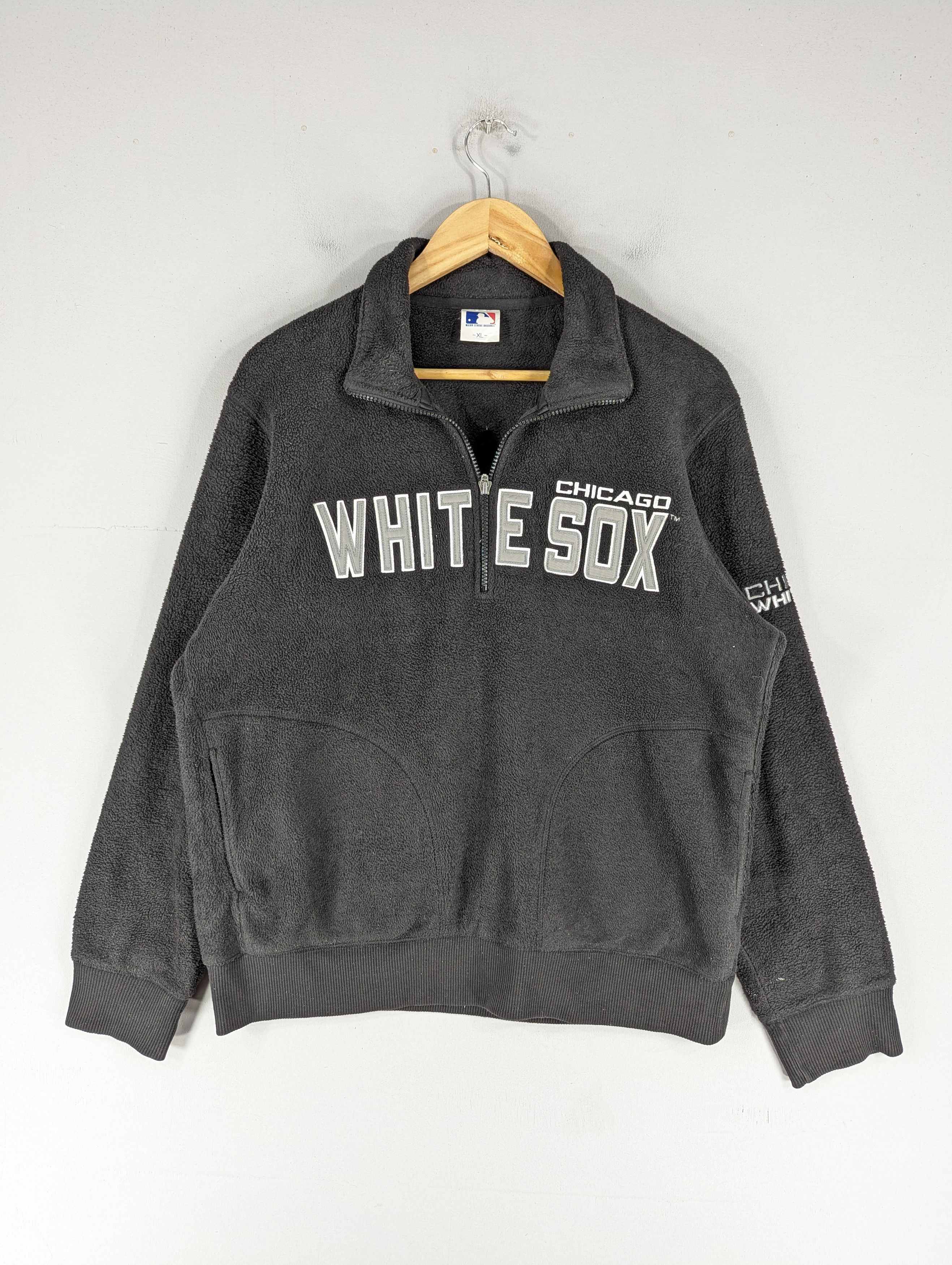 MLB MLB Chicago White Sox X Uniqlo Halfzip Fleece Jacket Size US L / EU 52-54 / 3 - 1 Thumbnail