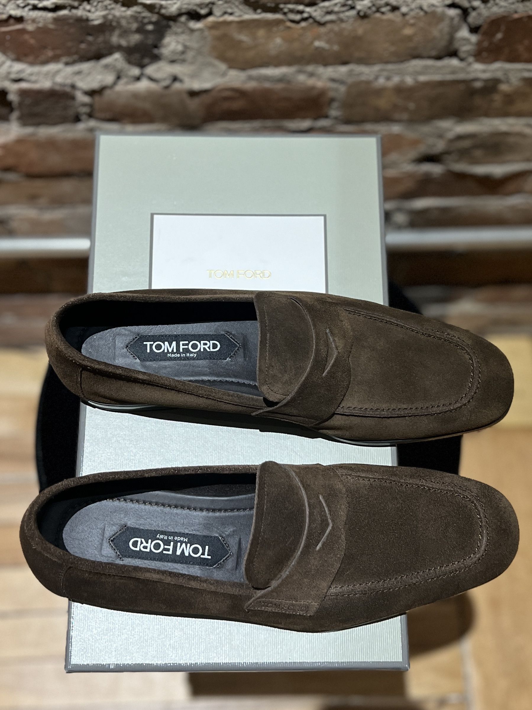 Tom Ford Tom Ford Suede Sean Twisted Band Loafer - Brown Size US 8 / EU 41 - 5 Thumbnail