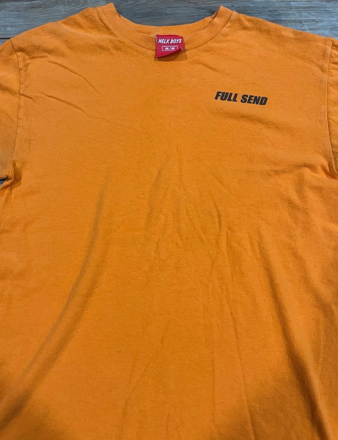 Full Send Orange Full Send Tee by Nelk Boys Size US M / EU 48-50 / 2 - 2 Thumbnail