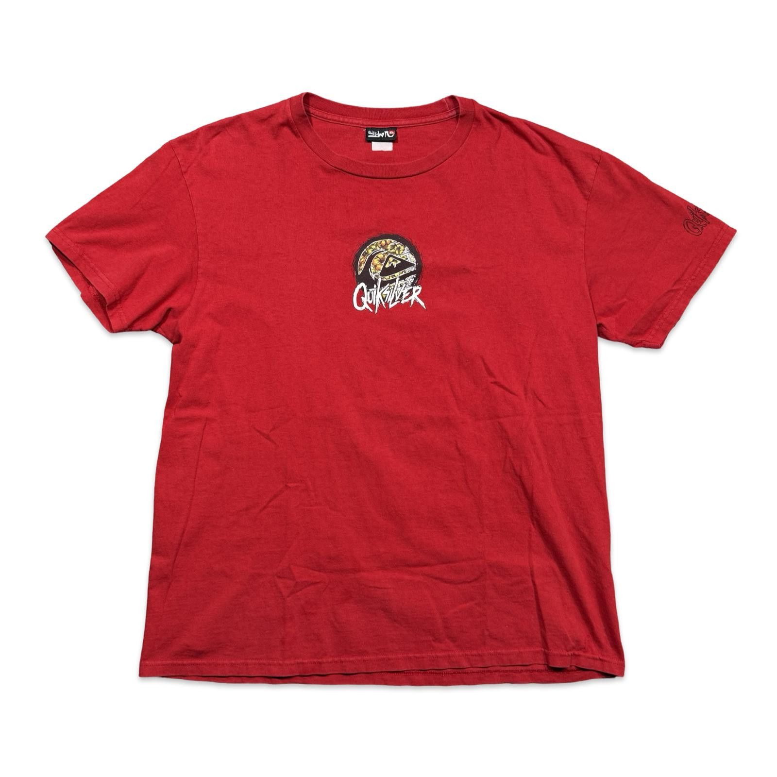 Quiksilver Vintage Quiksilver Y2K Surfing Hawaiian Flower Graphic Tee Size US L / EU 52-54 / 3 - 2 Thumbnail