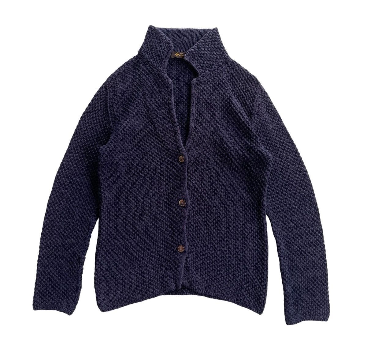 Loro Piana Loro Piana Knitted Pattern Jacket Size M / US 6-8 / IT 42-44 - 2 Thumbnail