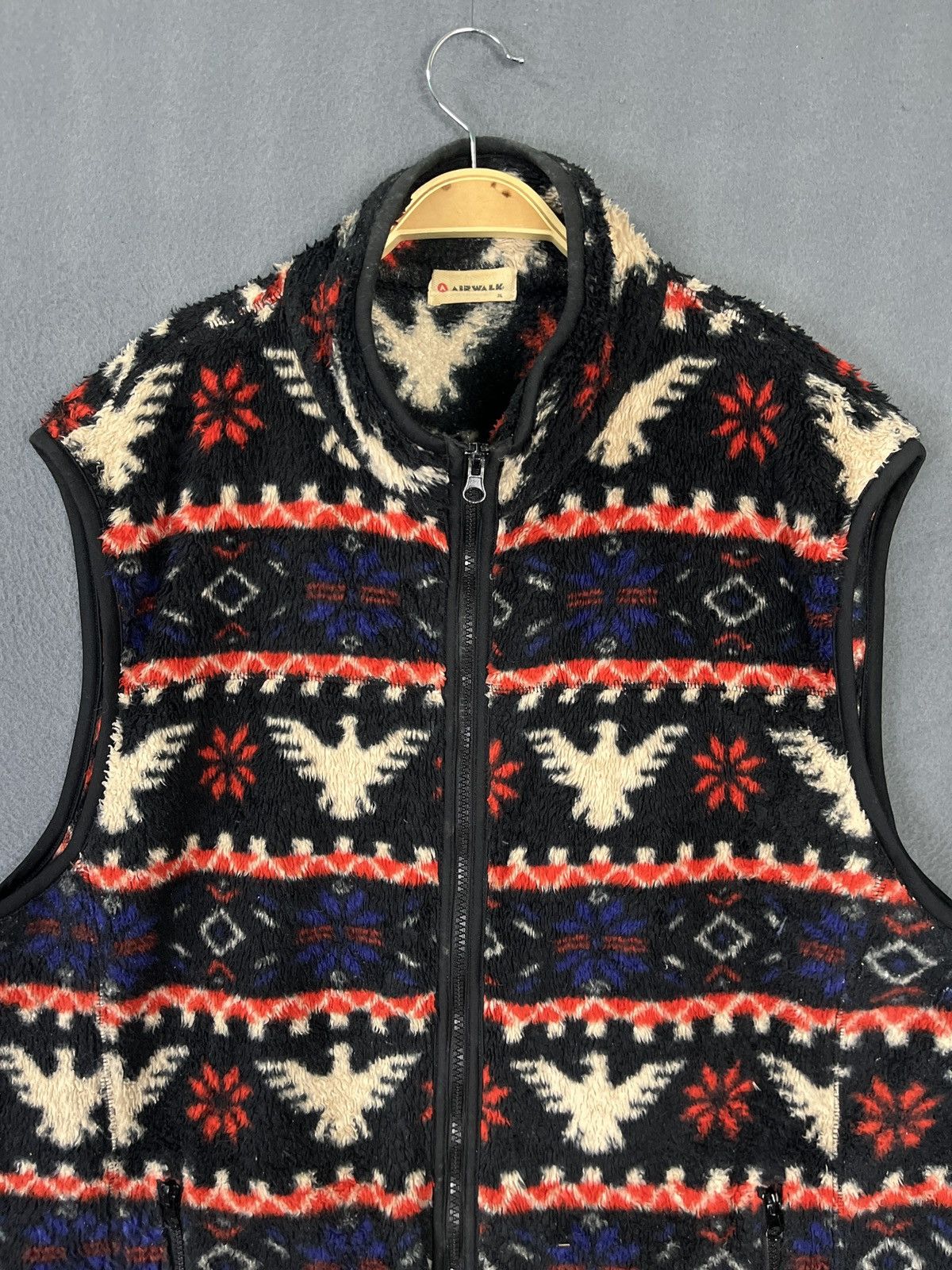 Airwalk × Vintage Airwalk Native Fleece Vest Size US XL / EU 56 / 4 - 3 Thumbnail