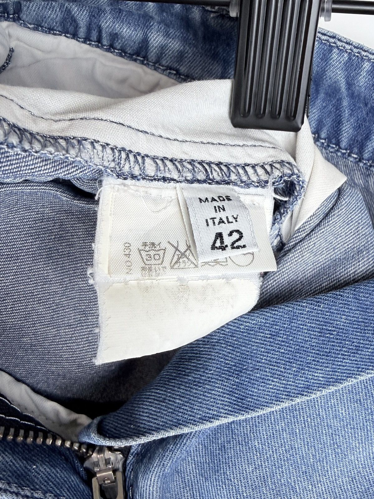 Maison Margiela SS07 Maison Martin Margiela Slant Pocket Raw Hem Pants Jeans Size US 30 / EU 46 - 9 Thumbnail