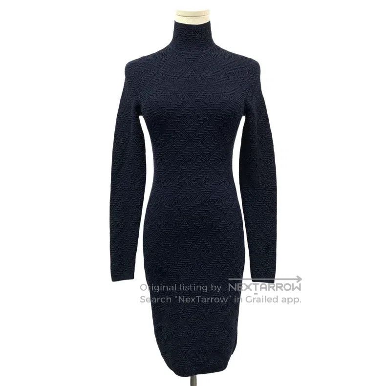 Fendi Fendi FF Relief Full Print Dress Size XXS / US 00 / IT 34 - 1 Thumbnail