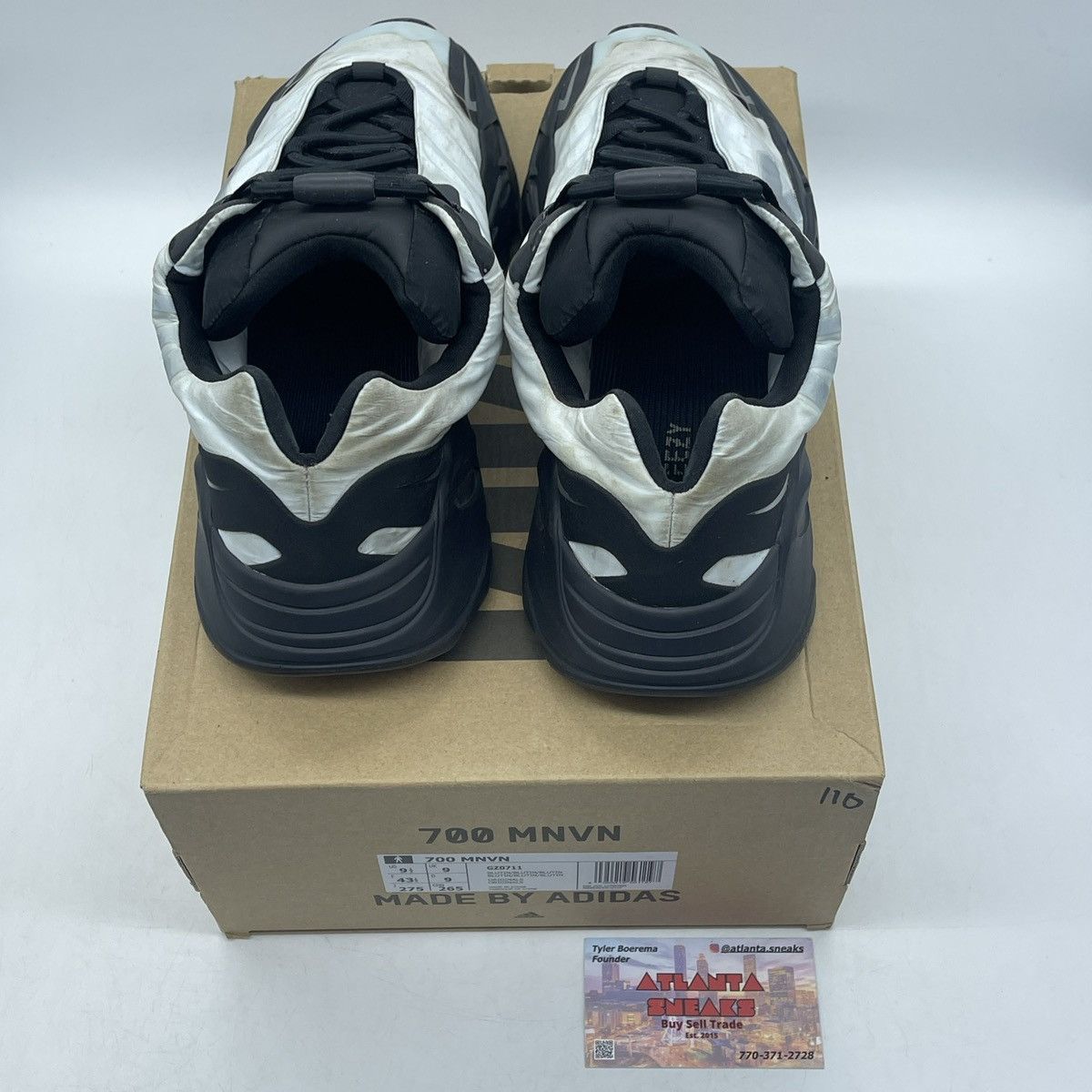 Adidas Yeezy boost 700 blue tint Size US 9.5 / EU 42-43 - 6 Thumbnail