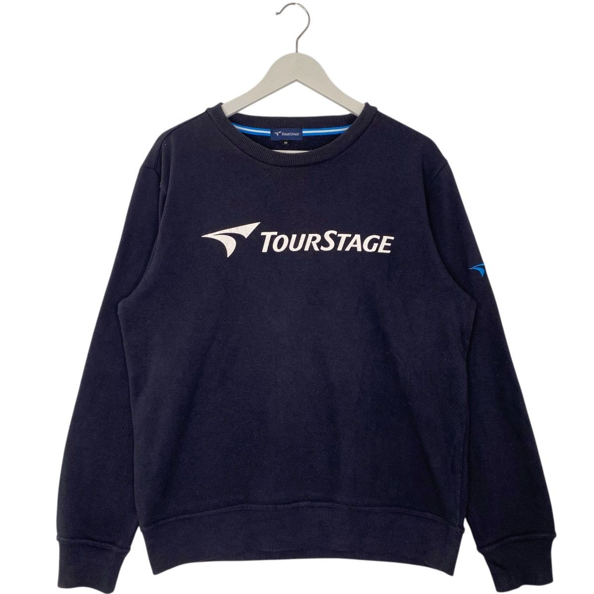 Vintage Vintage TourStage Golf Sweatshirt Crewneck Big Logo NavyBlue Size US M / EU 48-50 / 2 - 1 Thumbnail