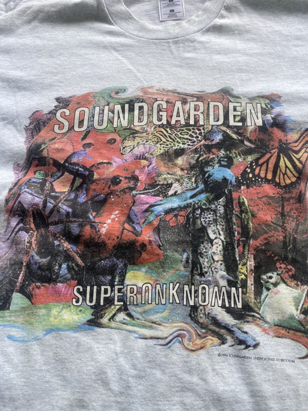 Band Tees vintage Soundgarden Superunknown 90s Size US L / EU 52-54 / 3 - 3 Thumbnail