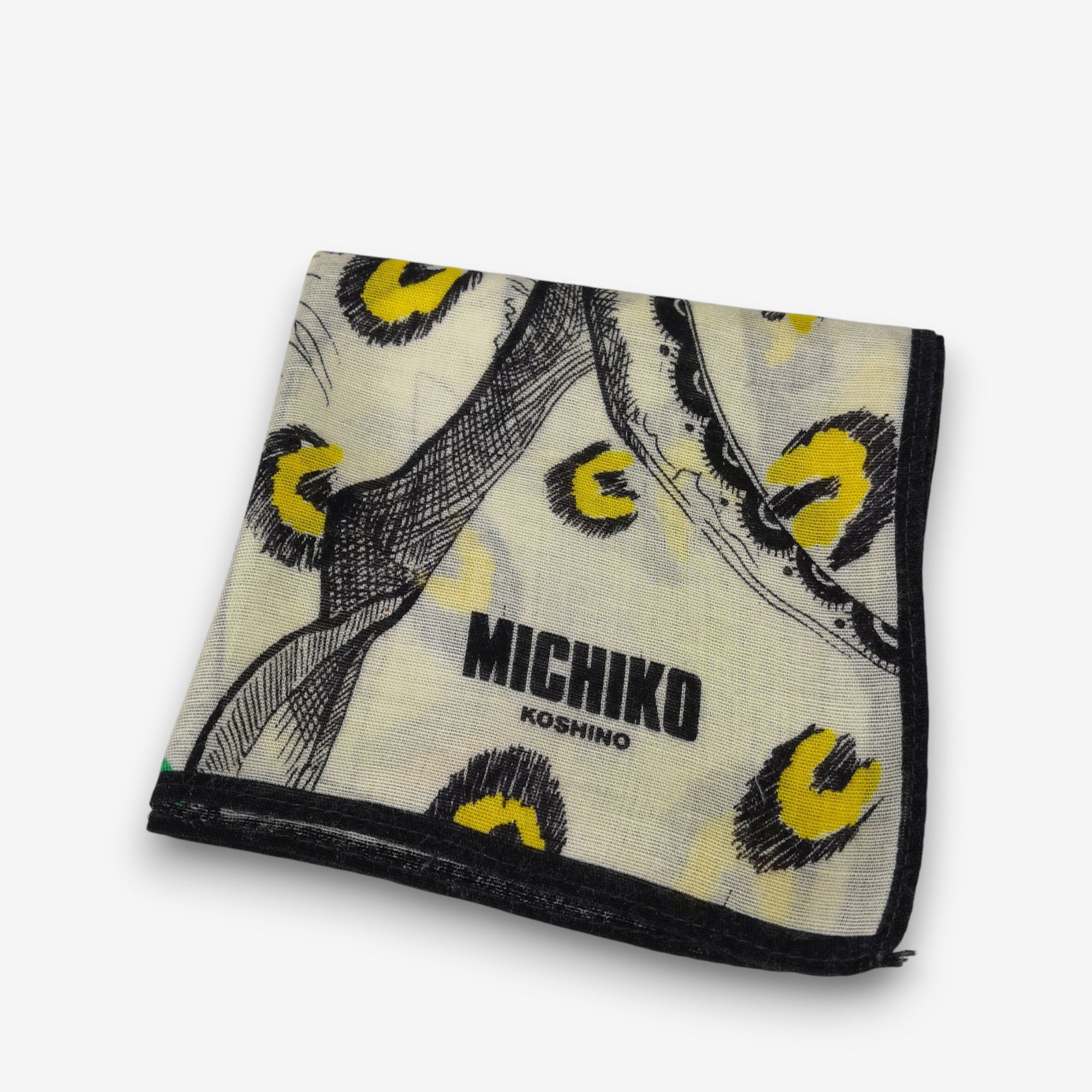 Michiko Koshino London Vintage Michiko London Handkerchief Neckerchief Bandana Size ONE SIZE - 3 Thumbnail