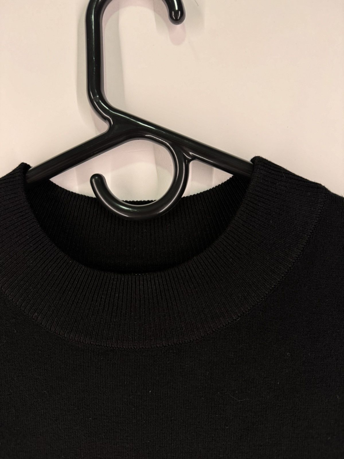 Zara Zara Black Knitted Tee Black Size US M / EU 48-50 / 2 - 6 Thumbnail