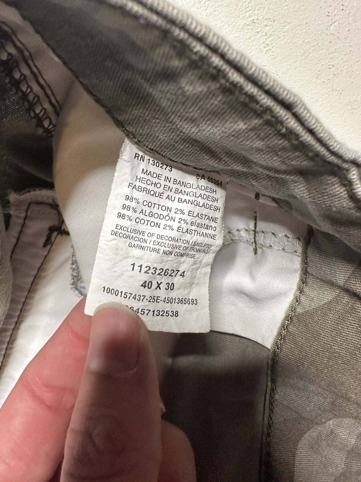 Wrangler Vintage Wrangler Regular Taper Camouflage Cargo Pants Size US 40 / EU 56 - 4 Thumbnail
