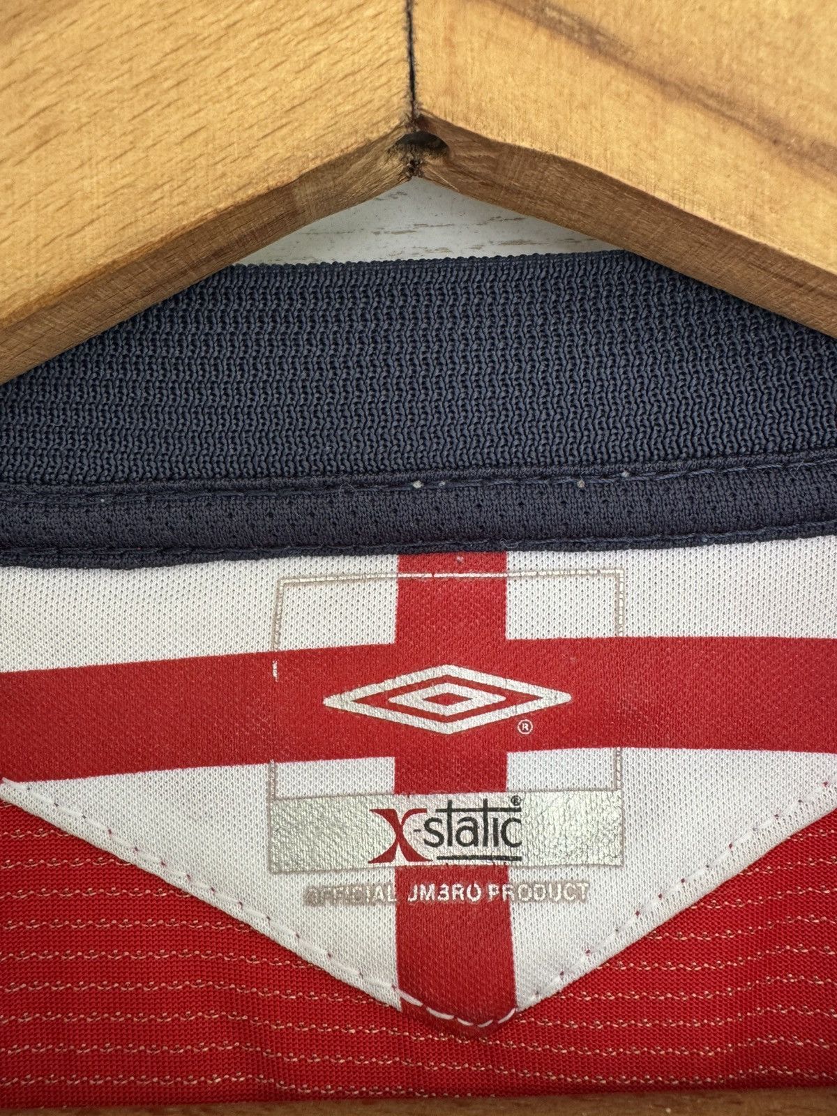 Umbro Vintage England 2004-2006 Home Soccer Jersey Football Kit Size US M / EU 48-50 / 2 - 10 Thumbnail