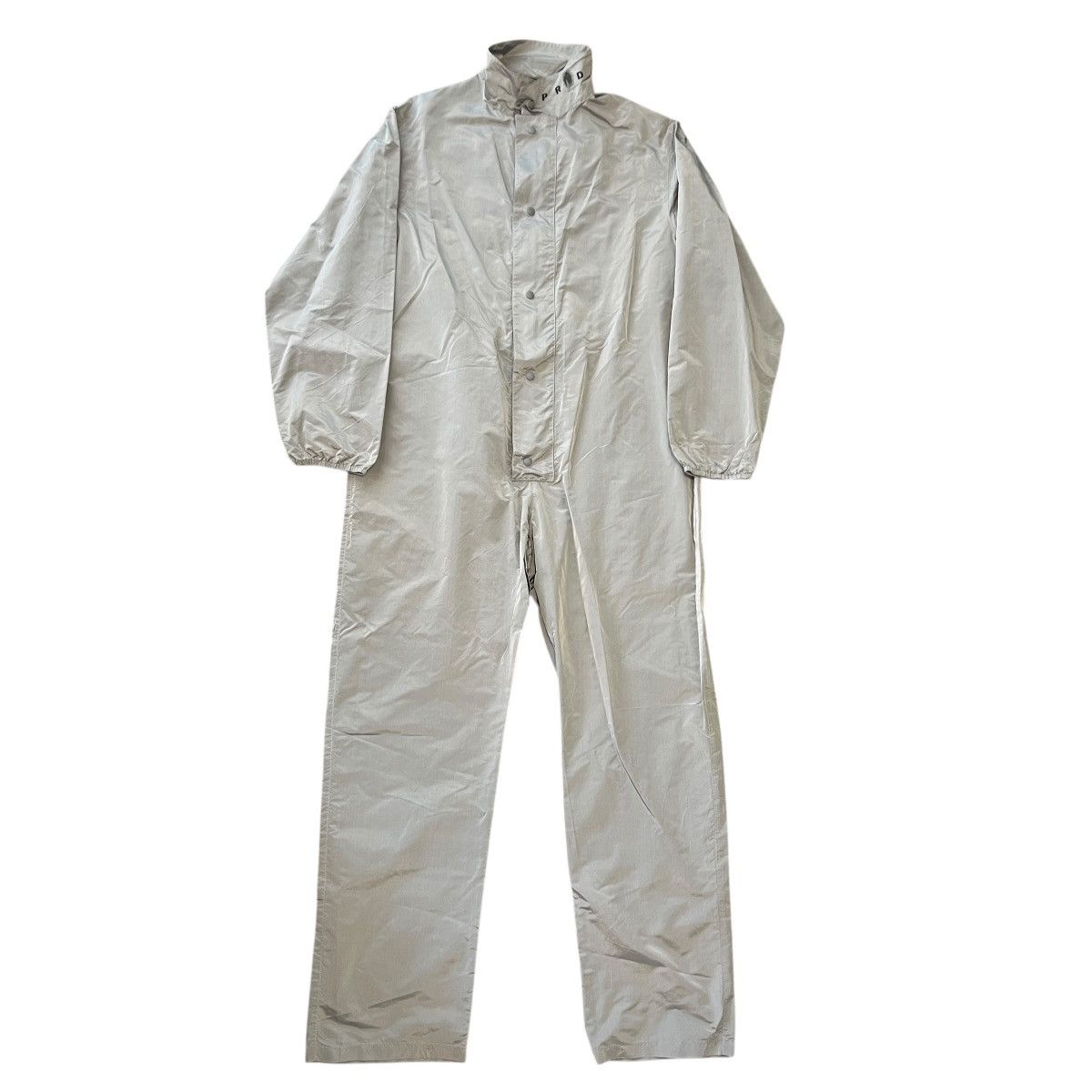 Prada PRADA 22AW RAF SIMONS Silk All In One Triangle Jumpsuit Size US 32 / EU 48 - 4 Thumbnail
