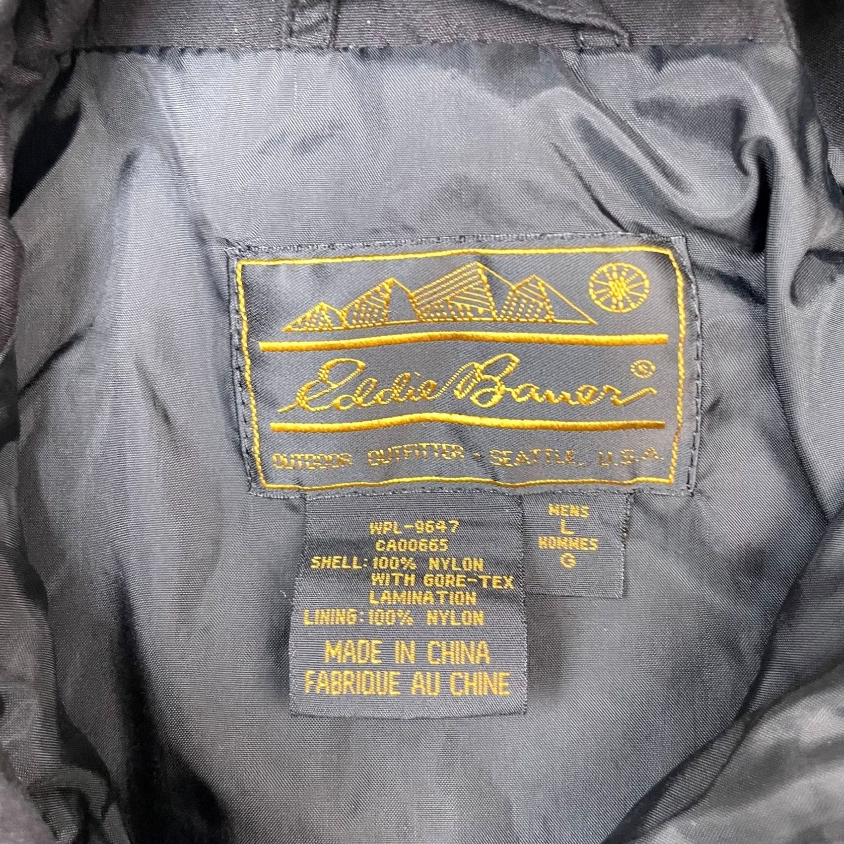 Eddie Bauer VINTAGE Eddie Bauer Jacket Mens L Gray Gore Tex Parka Coat Pockets Hooded Parka Jacket Size US L / EU 52-54 / 3 - 5 Thumbnail