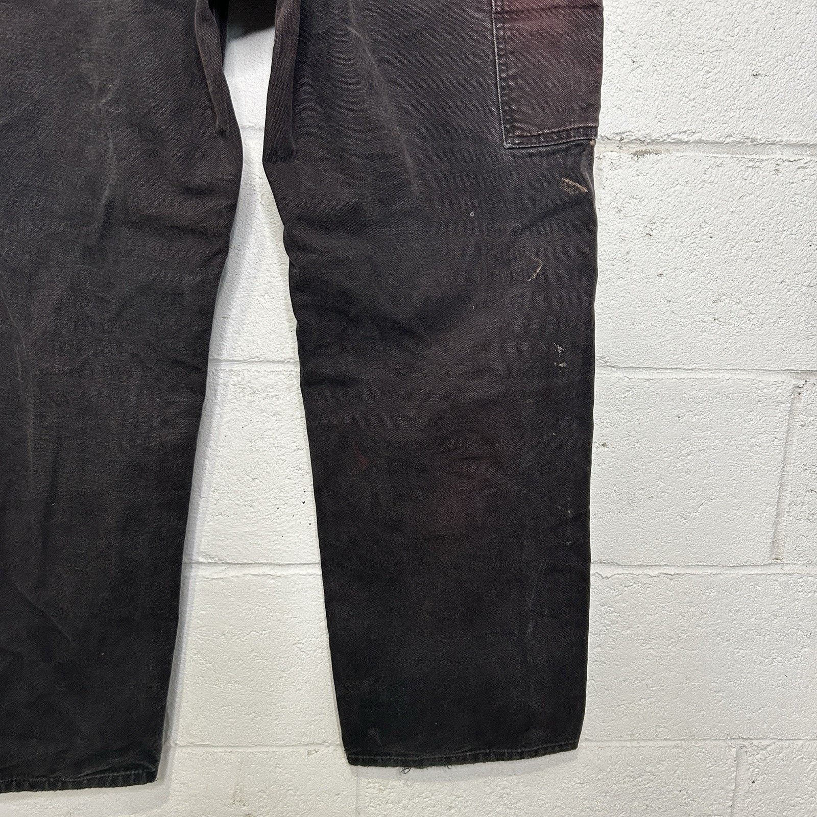Carhartt Vintage Carhartt DoubleKnee Carpenter Pants “Black” B01 BLK Size US 35 - 11 Thumbnail
