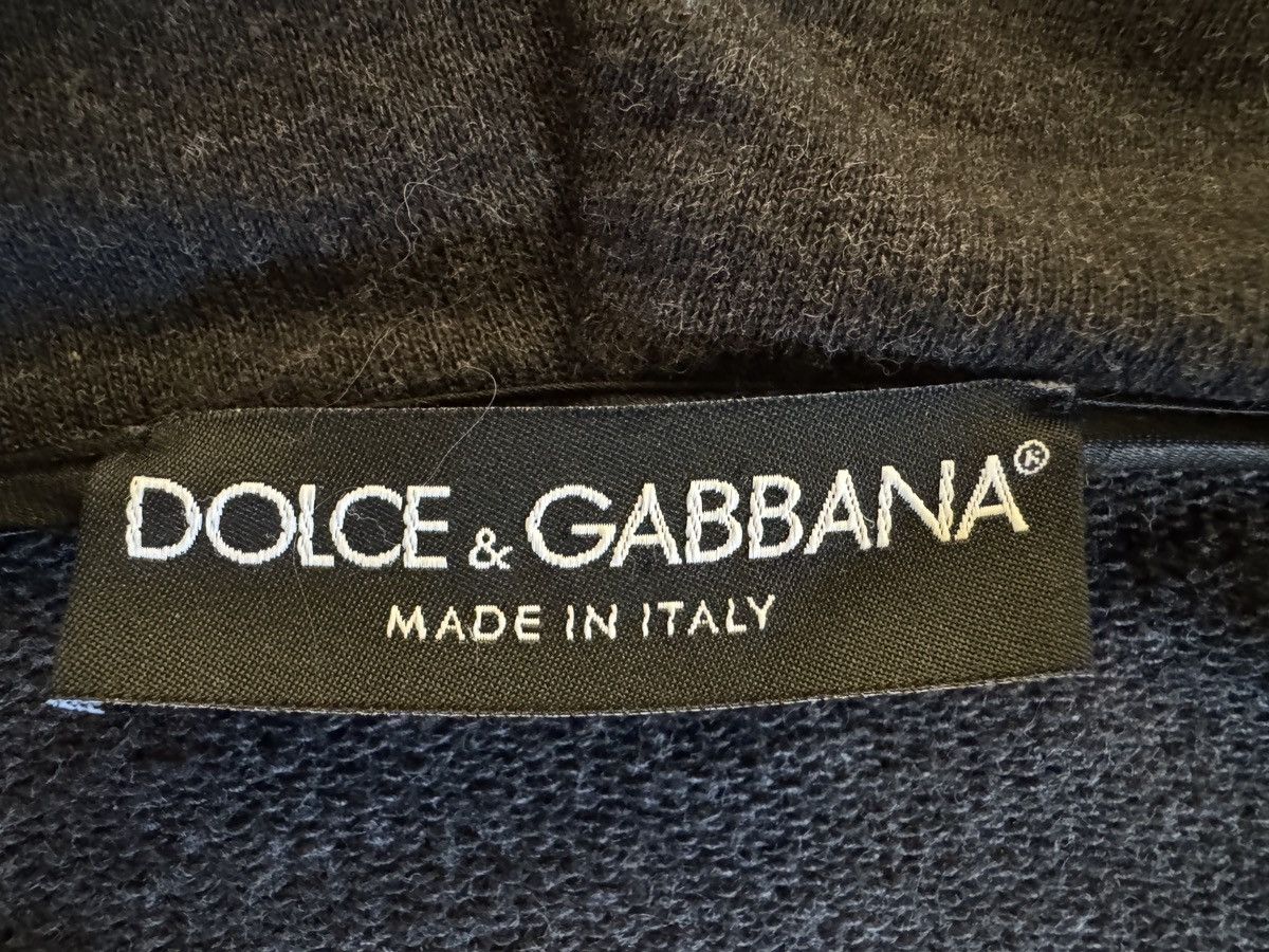 Dolce & Gabbana D&G Zip Up Hoodie (Brown/Gold) Size US L / EU 52-54 / 3 - 4 Thumbnail