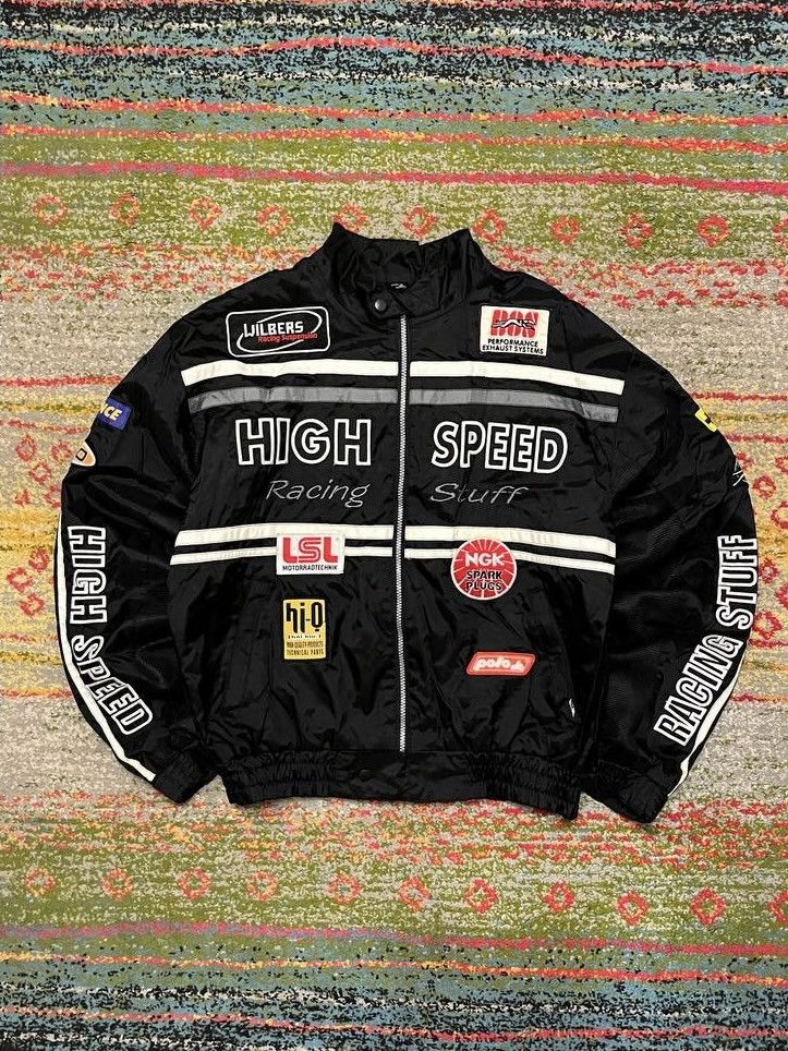 Other Vintage High Speed Racing Nascar F-1 Jacket Y2K M Size US M / EU 48-50 / 2 - 1 Thumbnail