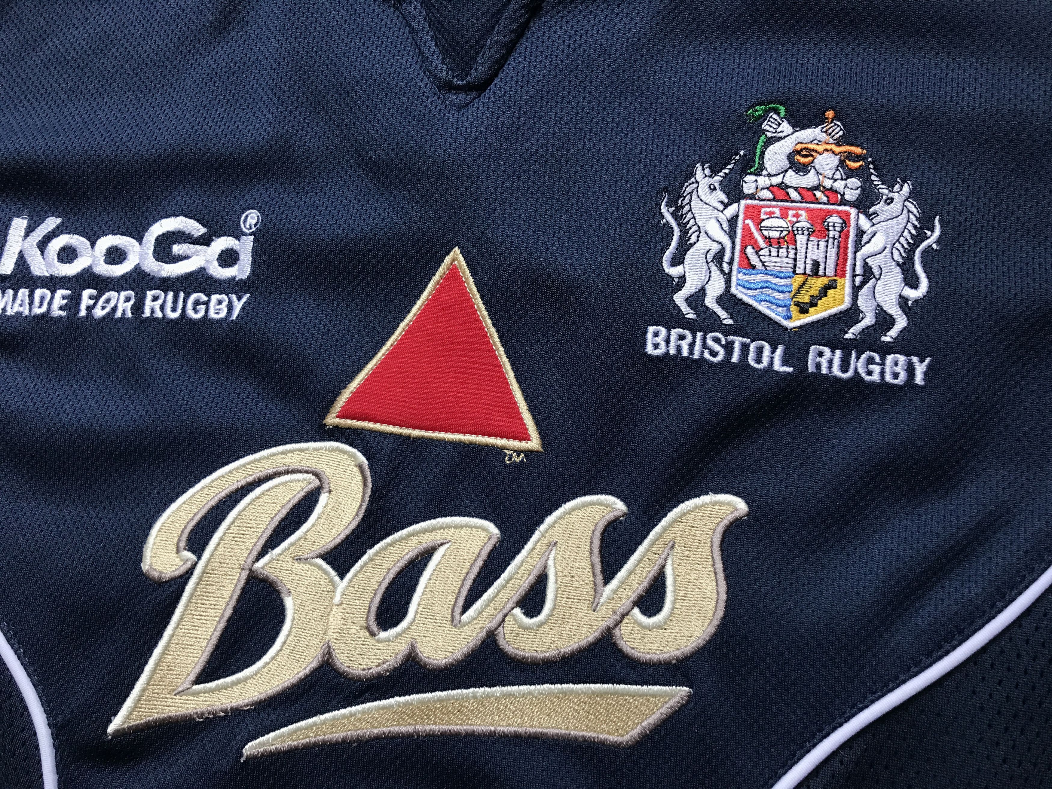 Vintage Kooga Vintage Bristol Rugby Home Shirt 2007/08 Size US L / EU 52-54 / 3 - 5 Thumbnail